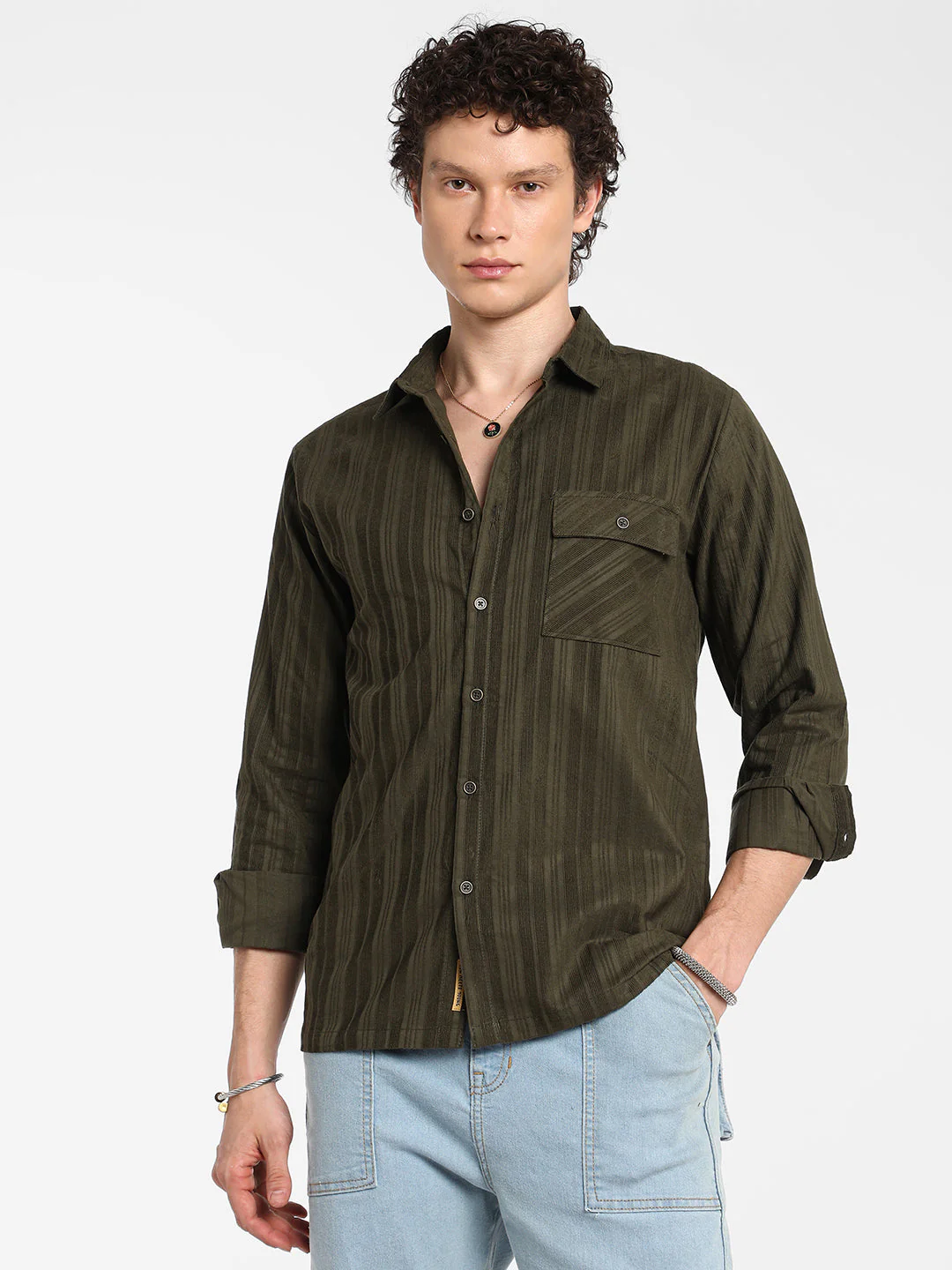 Multitrack-Striped Shirt - Image 2