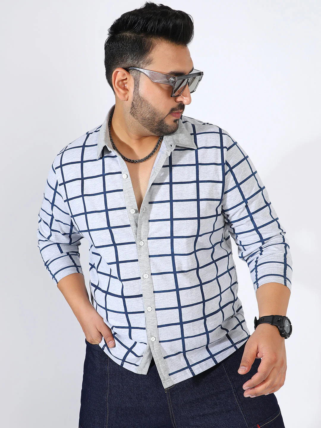 Men's Graph Check Shirt