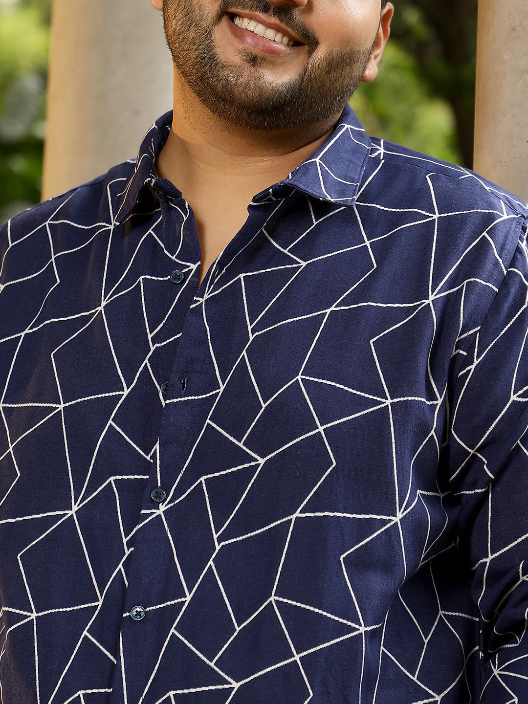Mosaic-Jacquard Shirt - Image 7