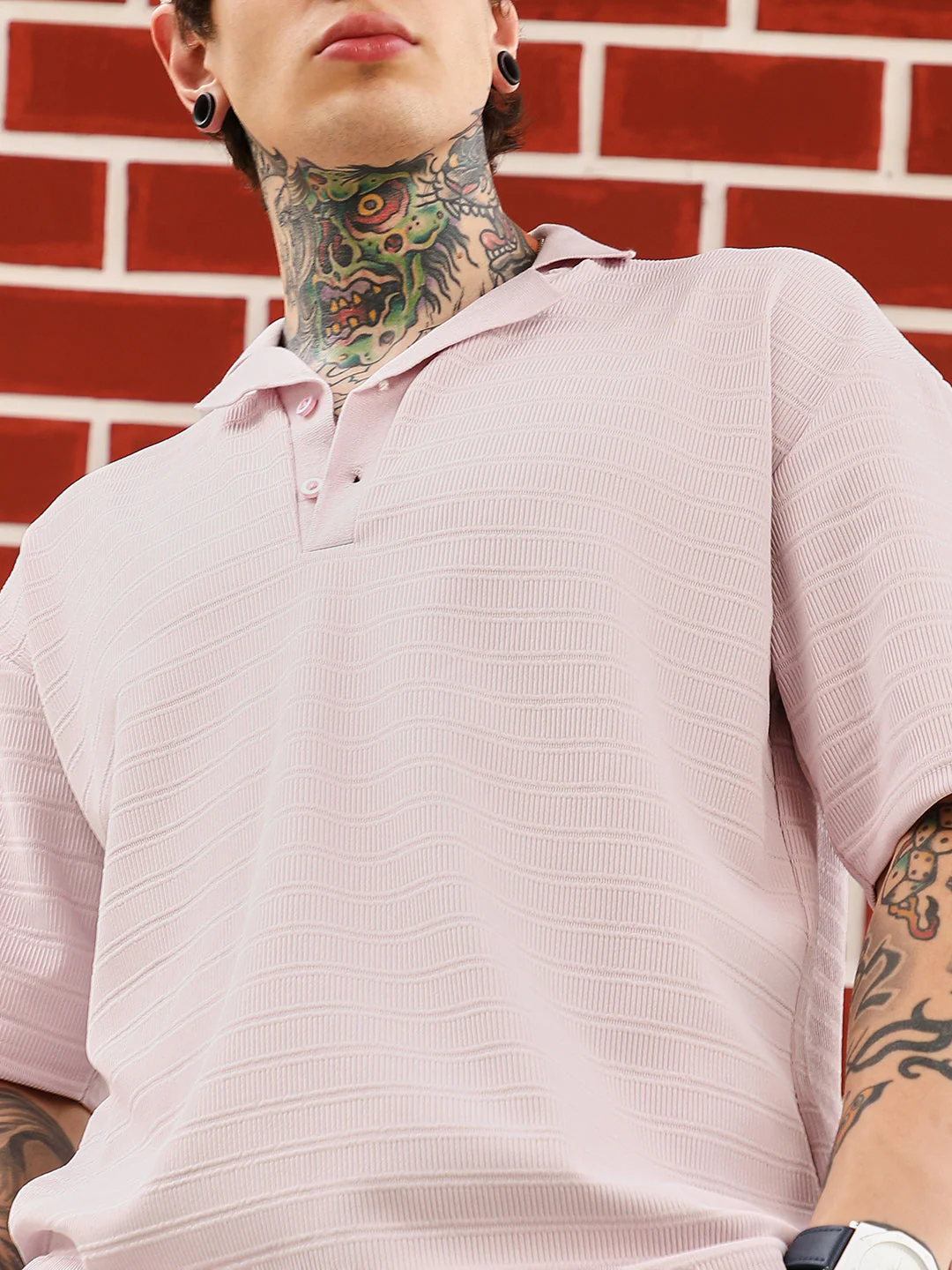 Coil-Tactile Cuban Polo T-Shirt - Image 7