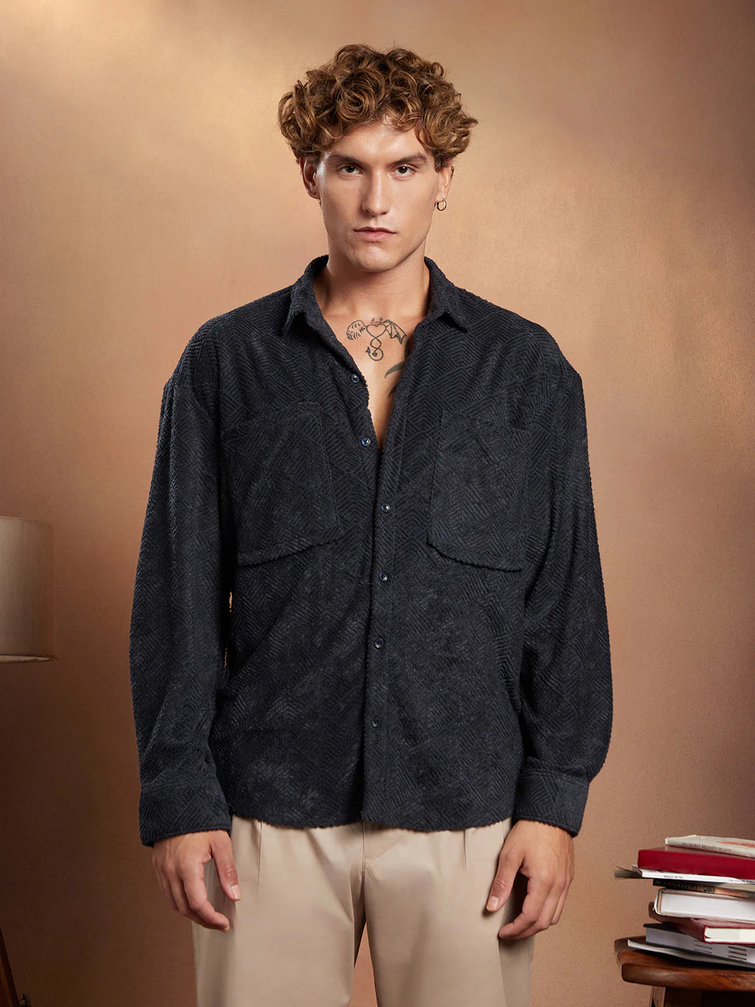 Axisline Utility-Relaxed Shirt - Image 2