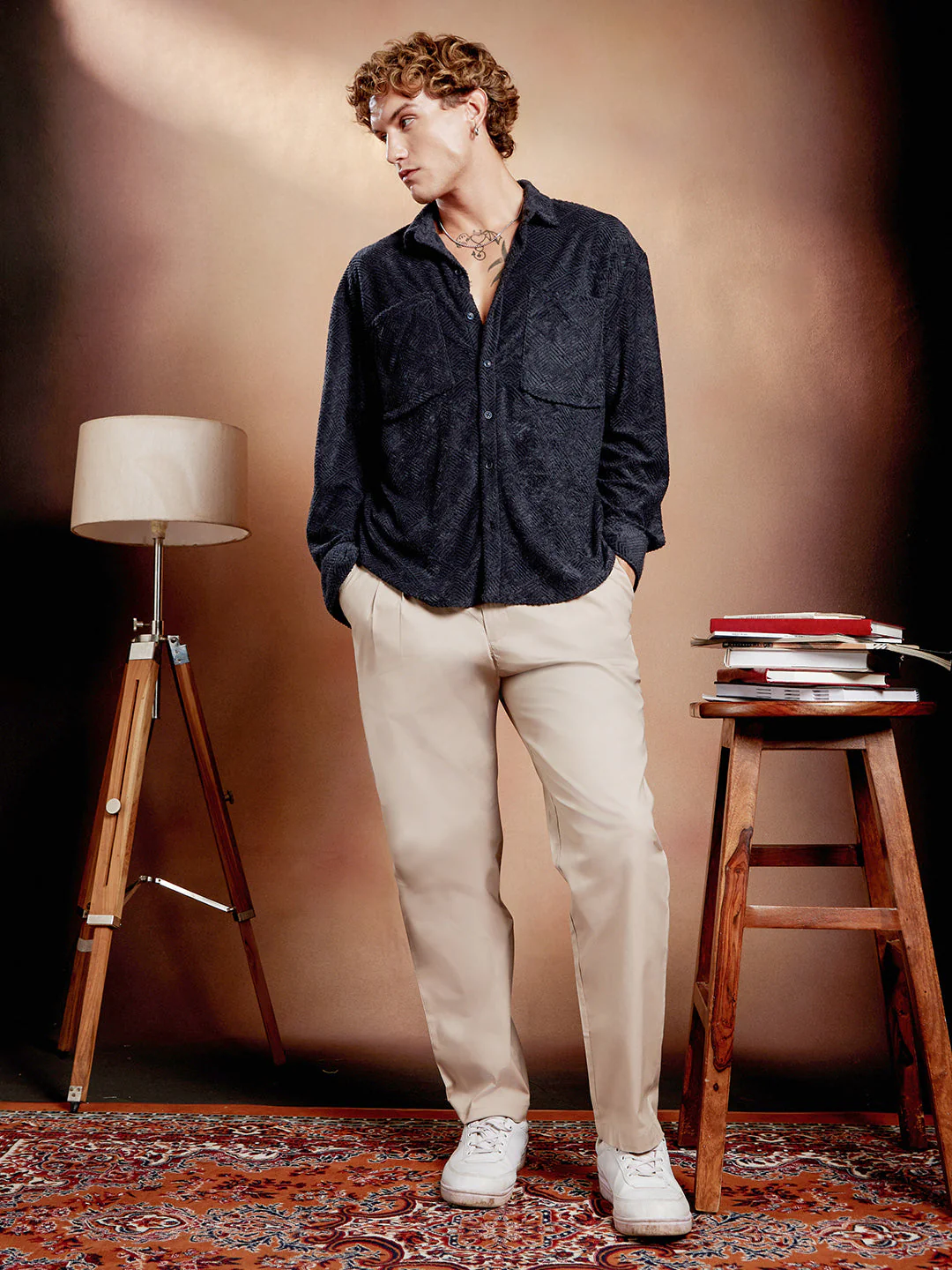 Axisline Utility-Relaxed Shirt - Image 6