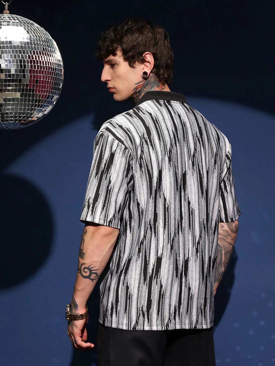 Fade Cuban Polo Shirt - Image 4