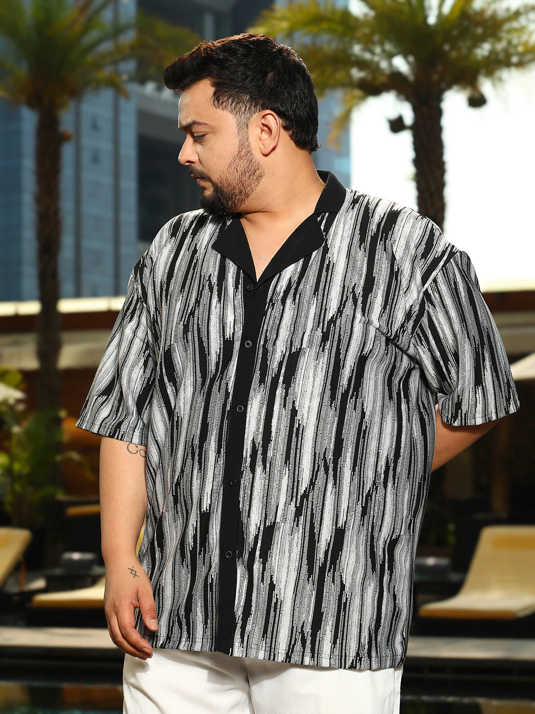 Fade Cuban Polo Shirt - Image 3