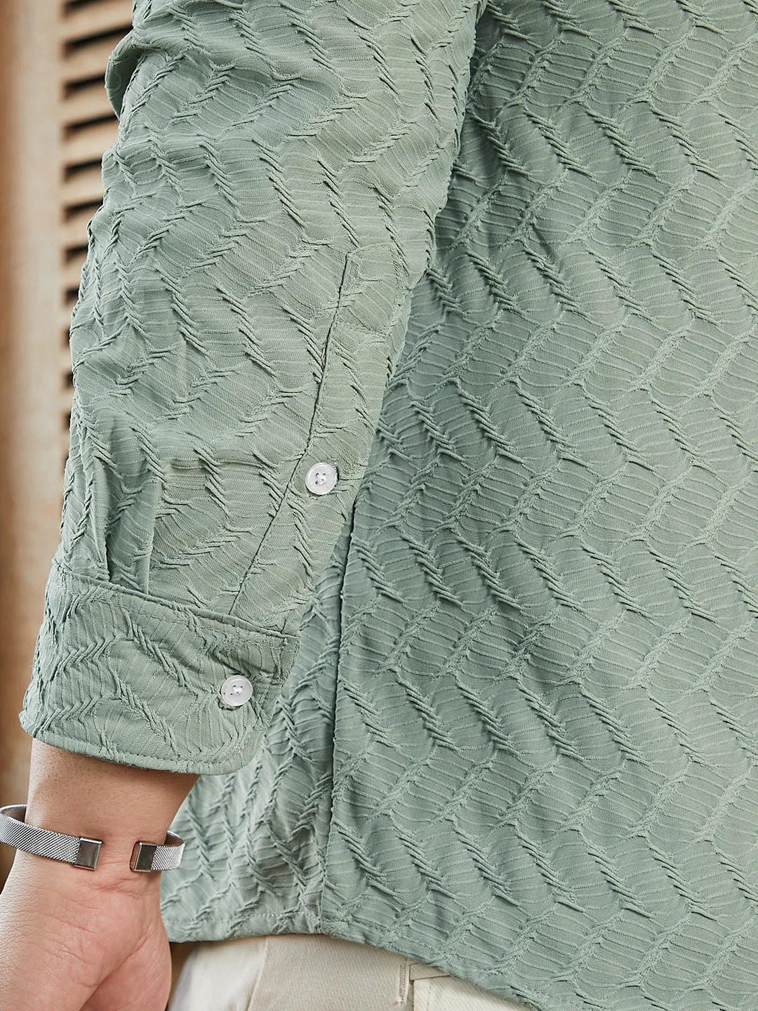 Herringbone-Tactile Shirt - Image 8
