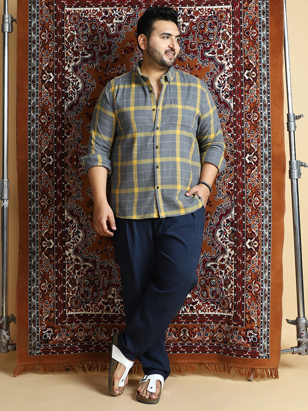 Bi-Check Regular Shirt - Image 5