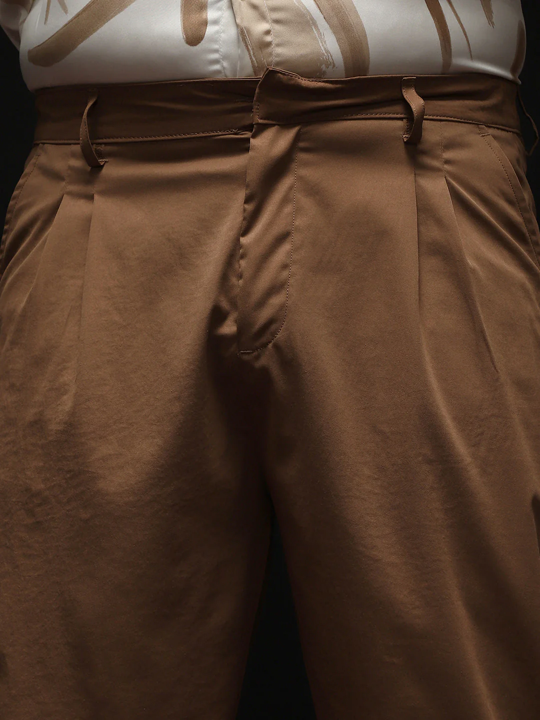 Double-Pleated Tailored Trousers - Image 8
