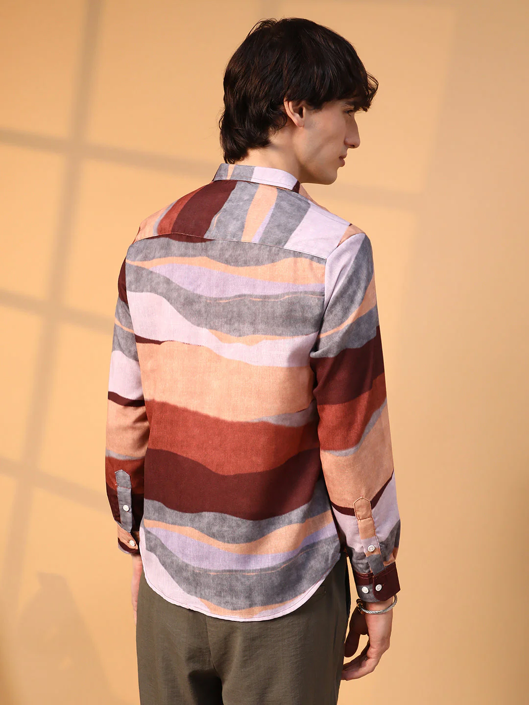 Earthy Block Shirt - Image 4