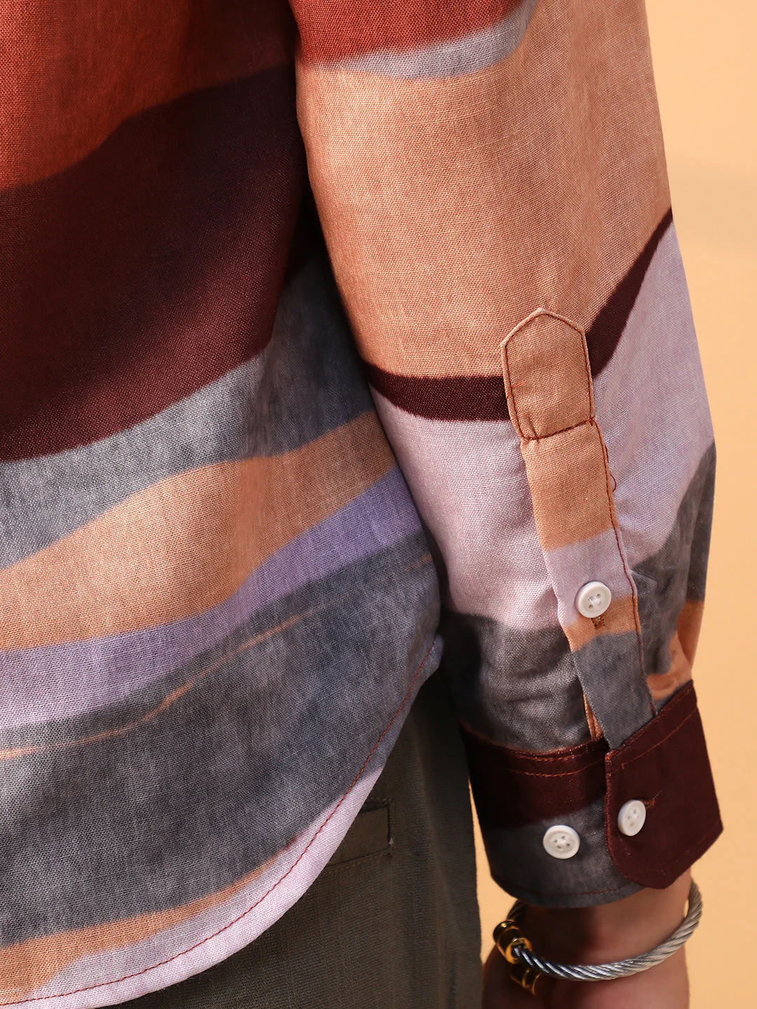 Earthy Block Shirt - Image 8