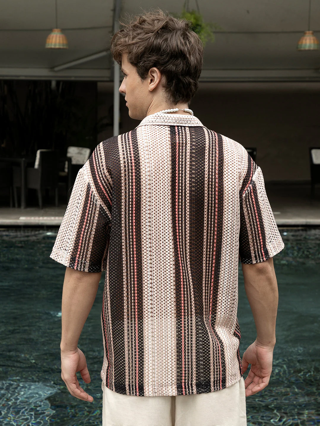 Multitrack Knit Oversized Shirt - Image 4