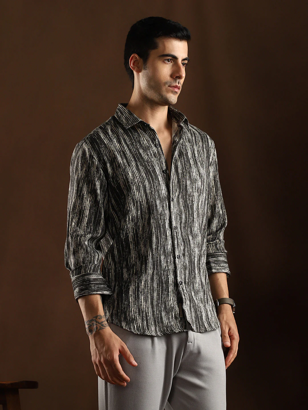 Distortion-Weave Shirt - Image 3