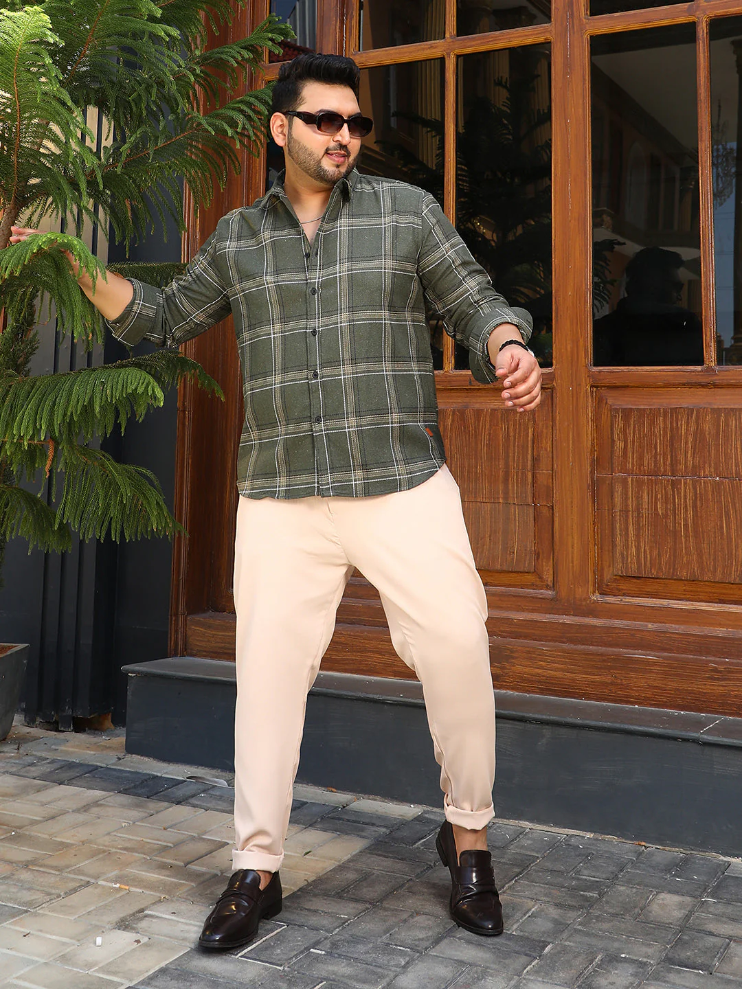 Maxi Tartan Plaid Shirt - Image 6