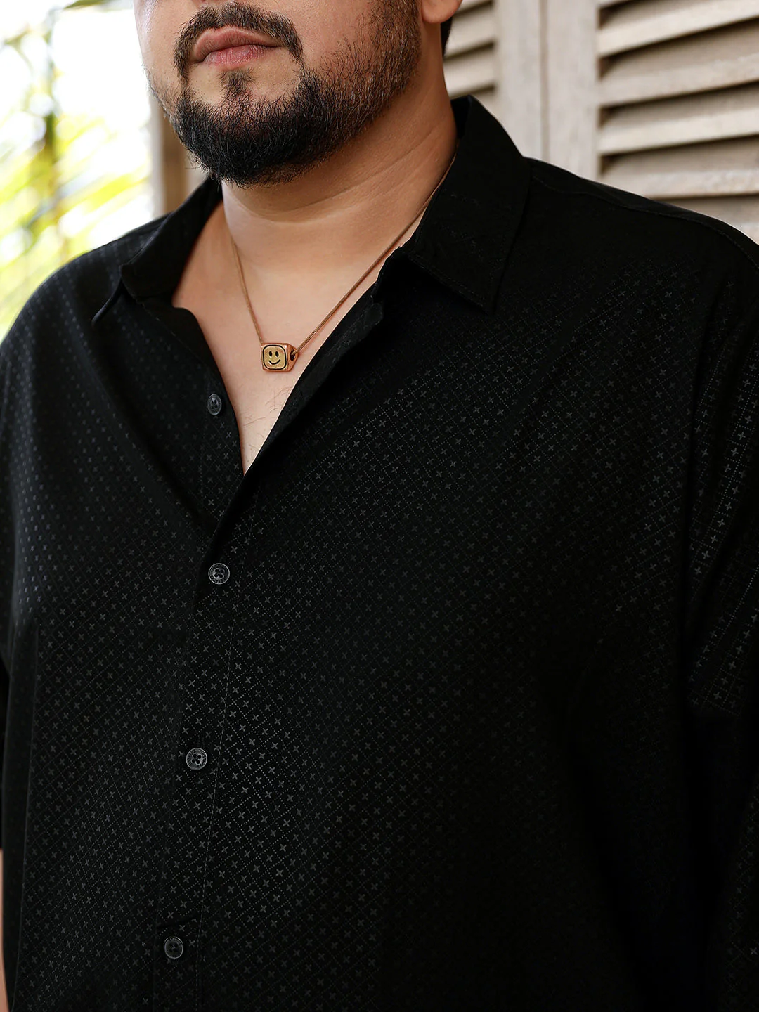 Cross-Stitch Imprint Shirt - Image 7