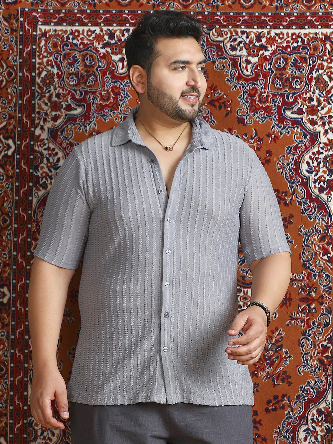 Grid-Tactile Shirt - Image 2