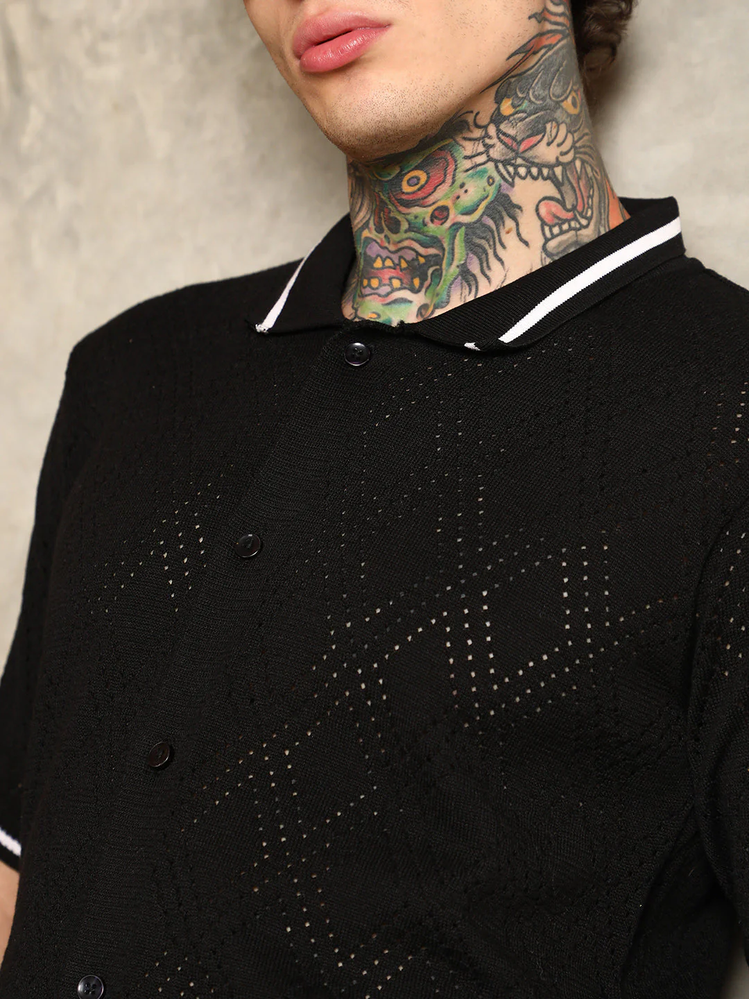 Logenze Open-Knit Shirt - Image 7