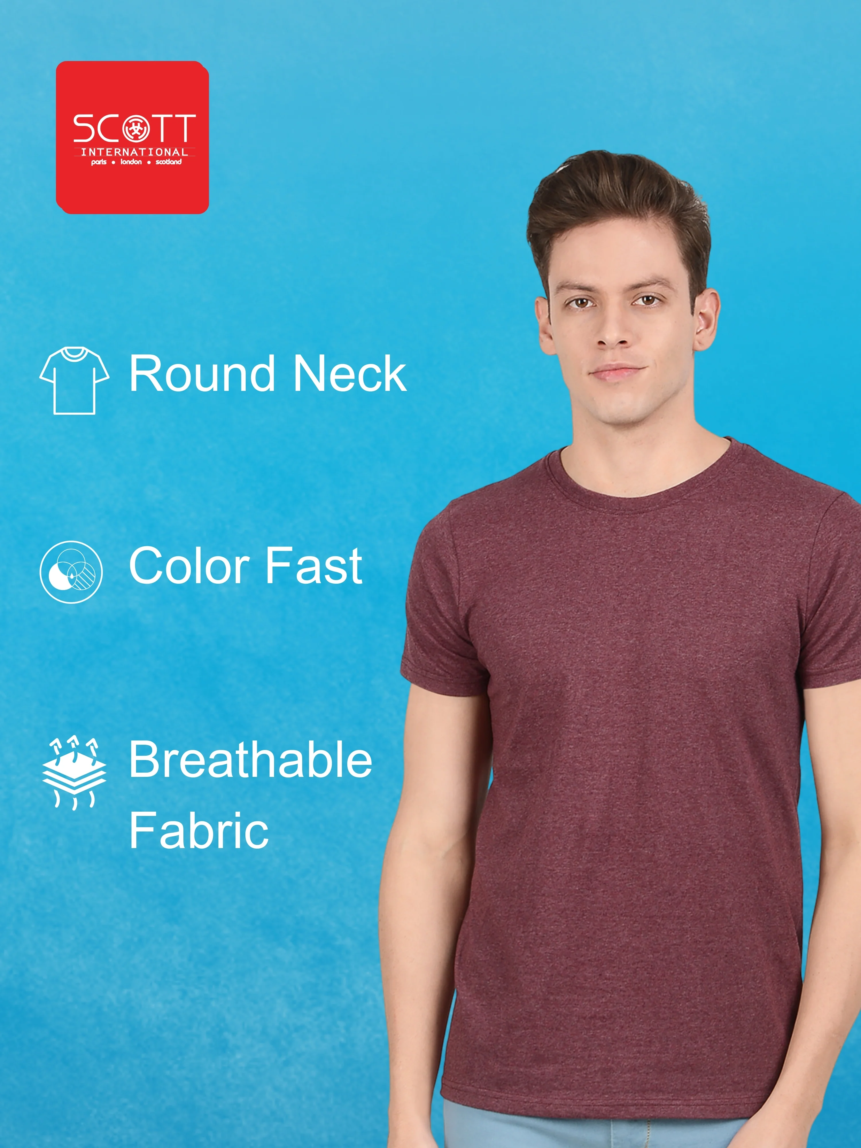 Men's Regular Fit T-Shirt - Image 59