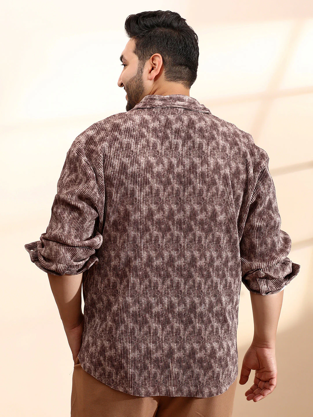 Faded Corduroy Relaxed Shirt - Image 4