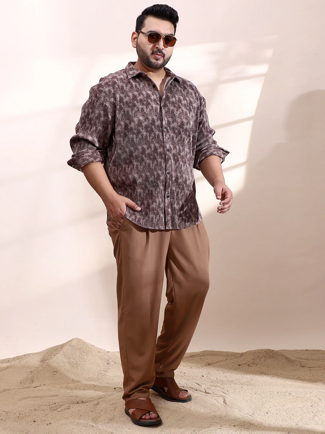 Faded Corduroy Relaxed Shirt - Image 6