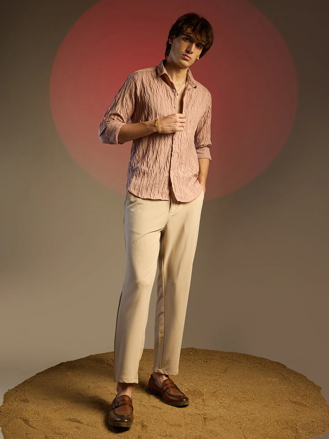 Grain-Textured Shirt - Image 5