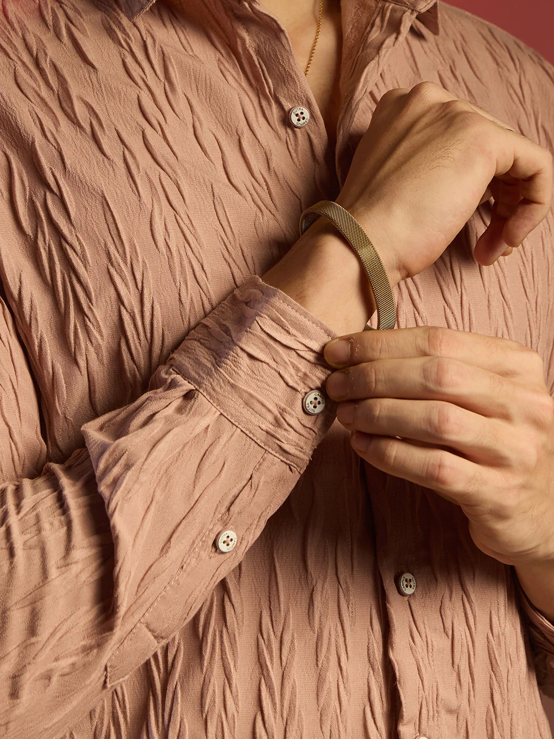Grain-Textured Shirt - Image 8