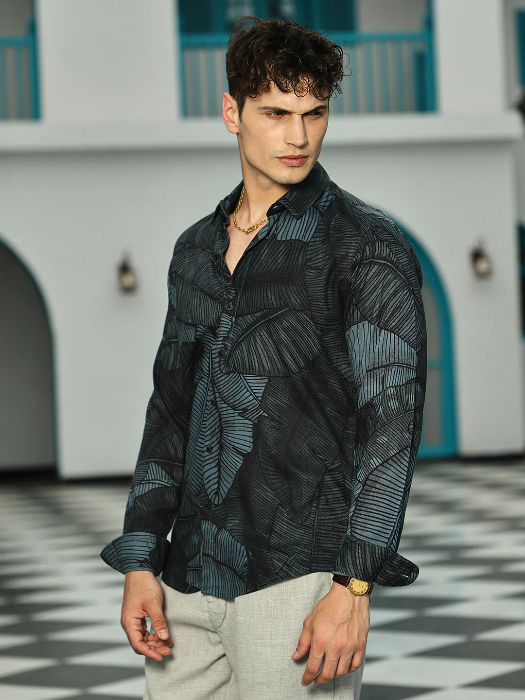 Foliage-Outline Shirt - Image 3