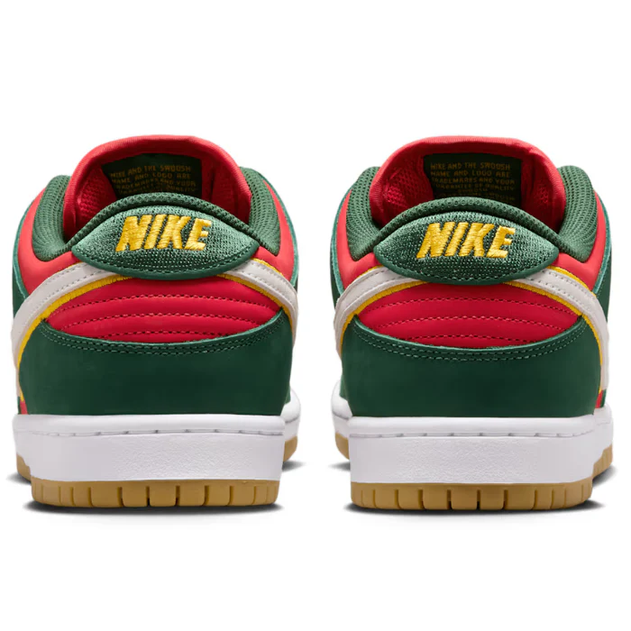 Nike SB Bunk Low Pro PRM 'Seattle Supersonic' - Image 3