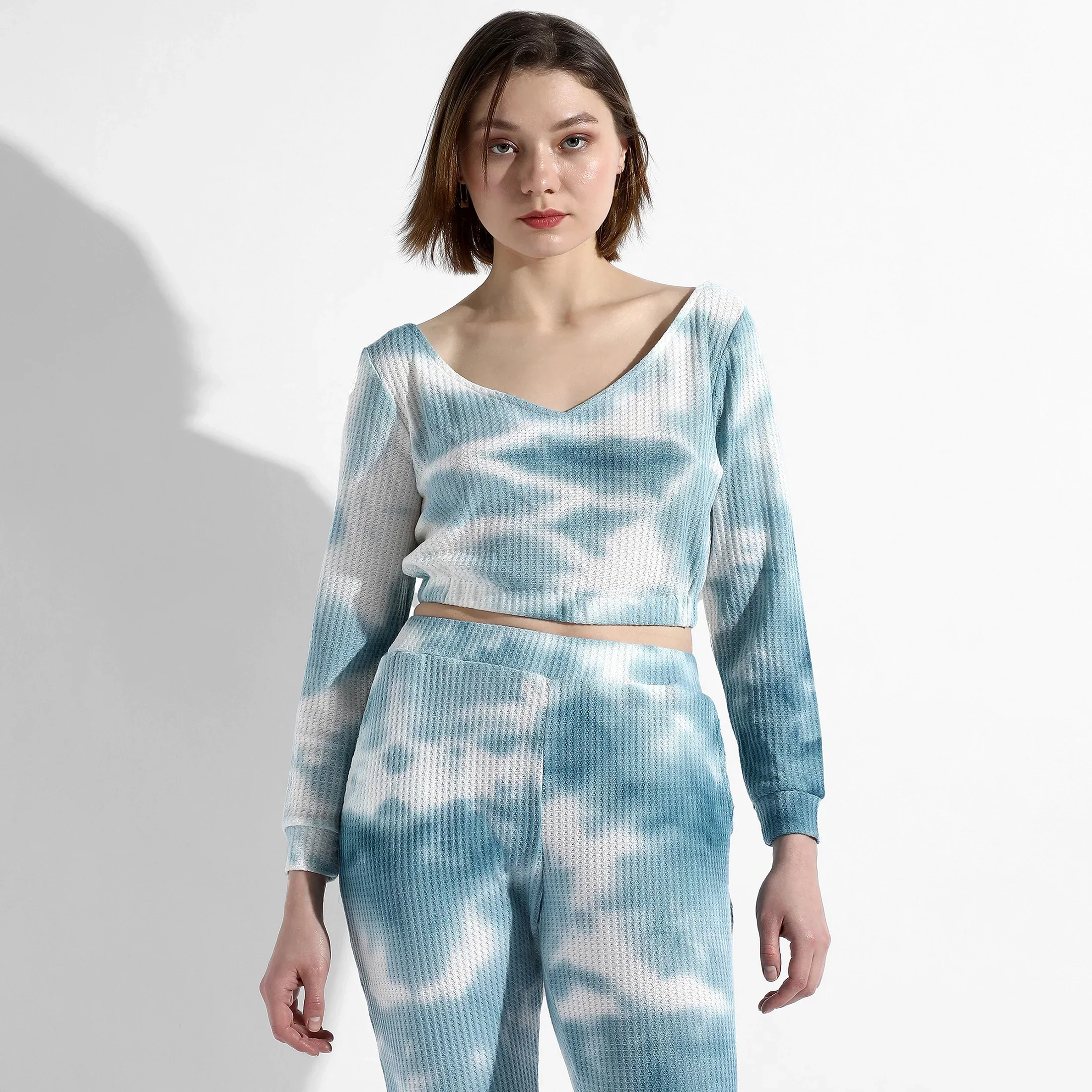 BLUE TIE-DYE CO-ORDS SET - Image 5