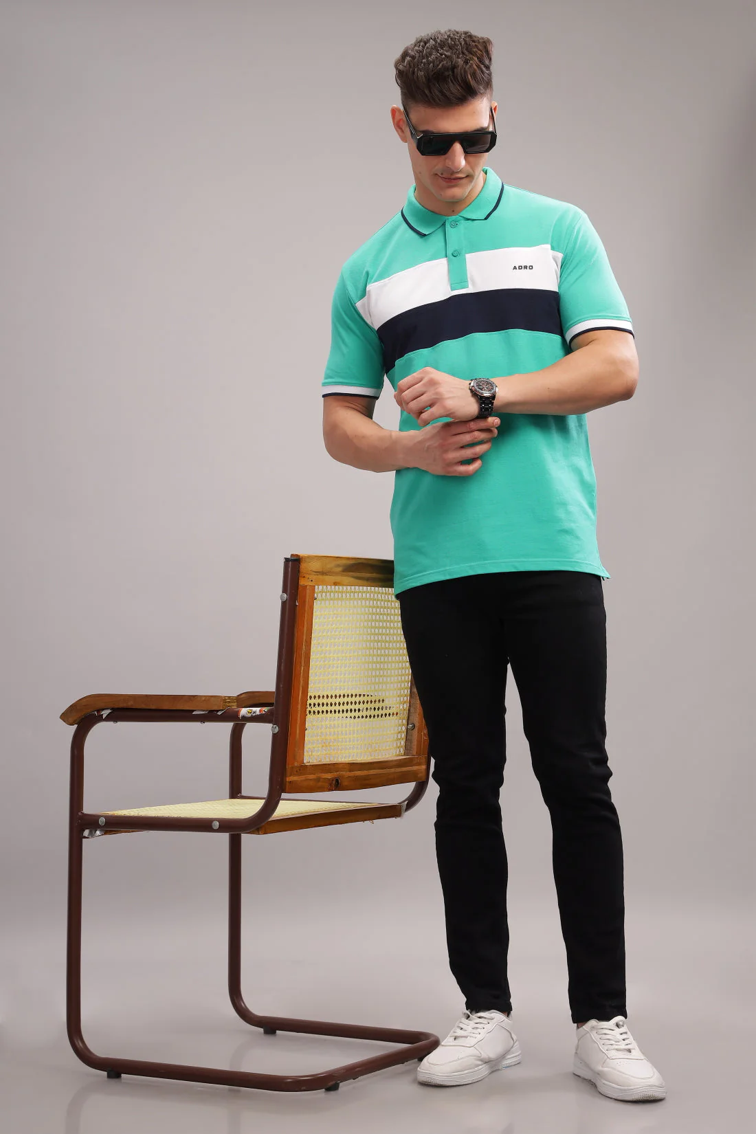 Cotton Polo T-shirt - Image 6