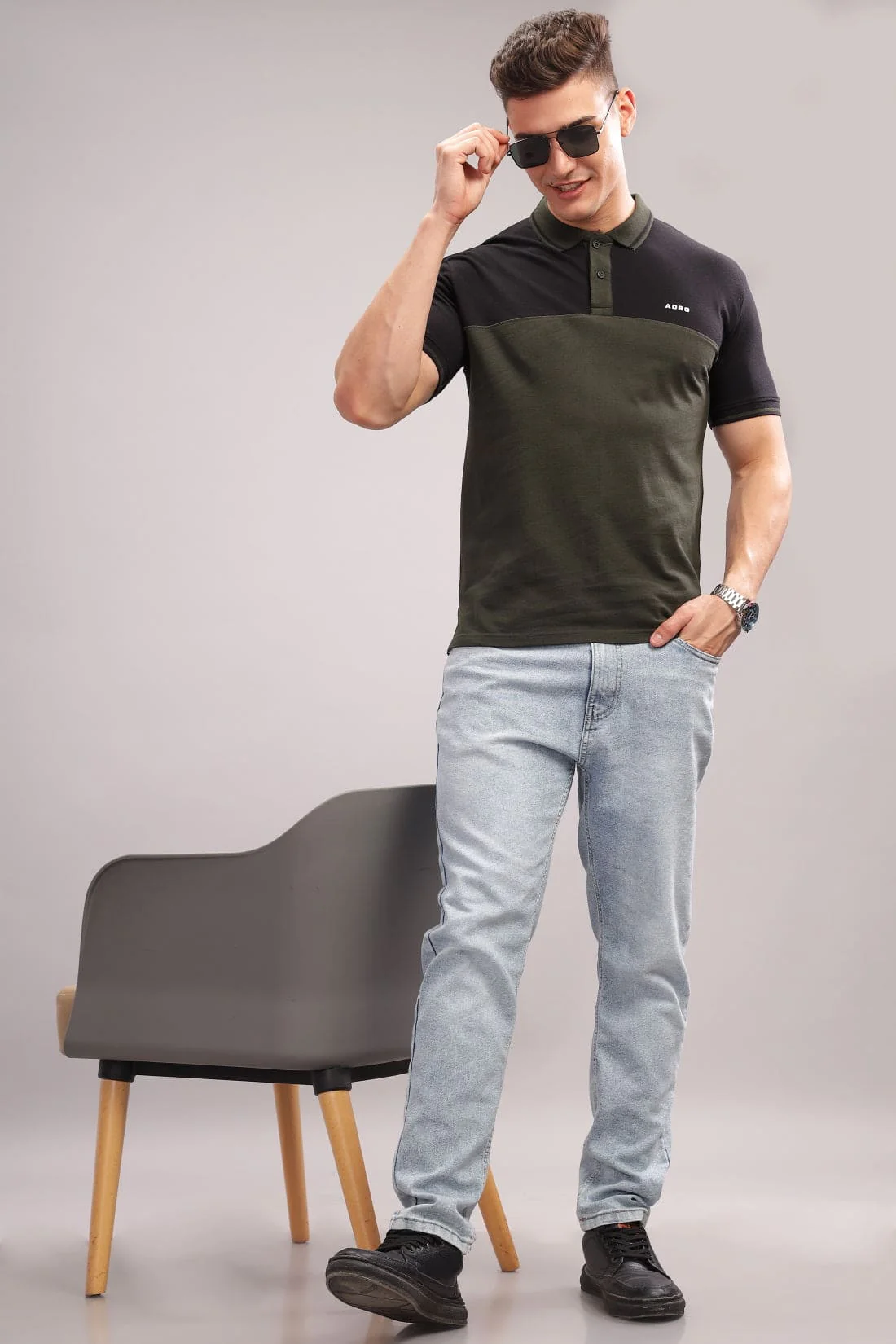 Cotton Polo T-shirt - Image 6