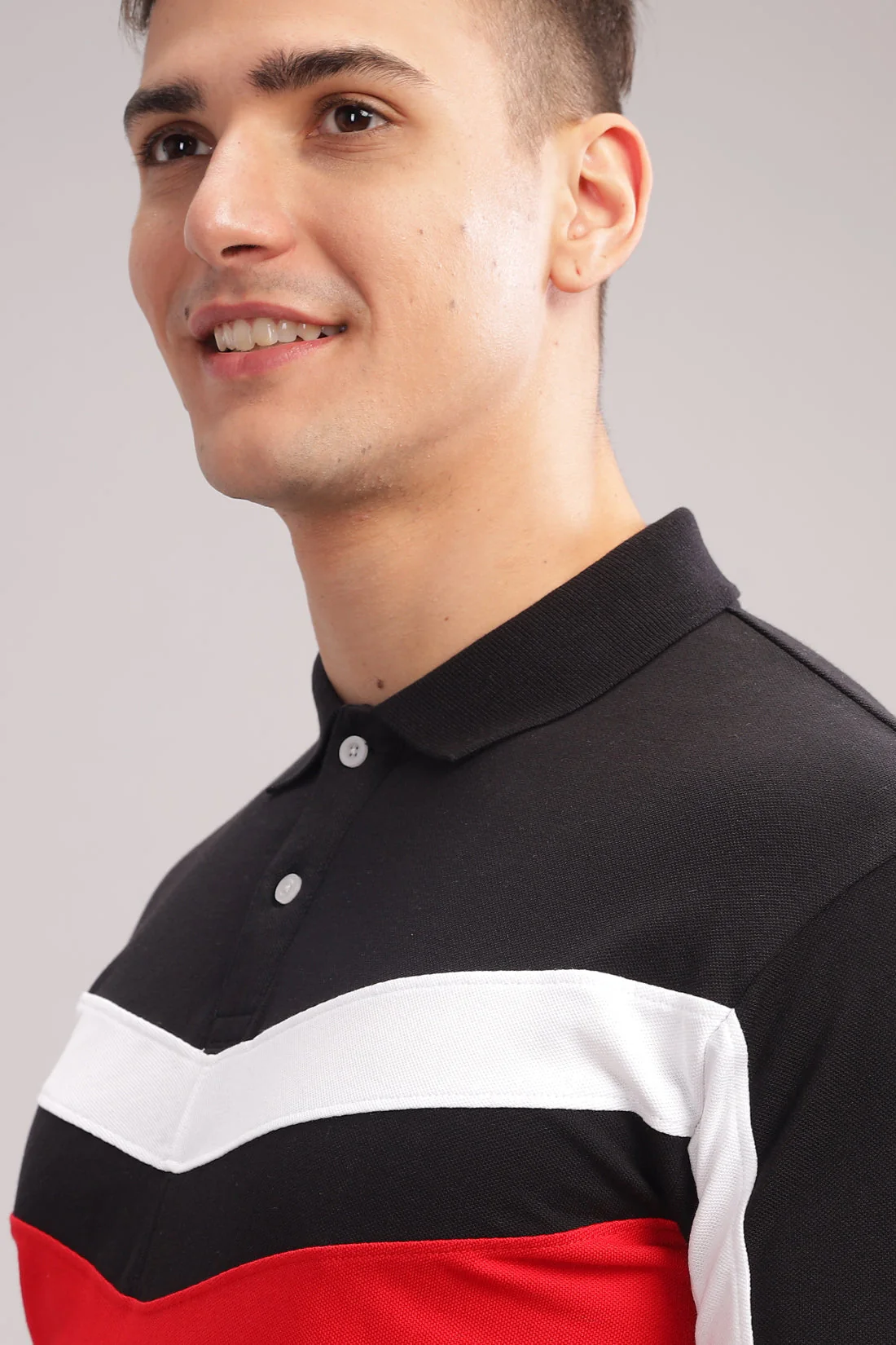 Cotton Polo T-shirt - Image 4