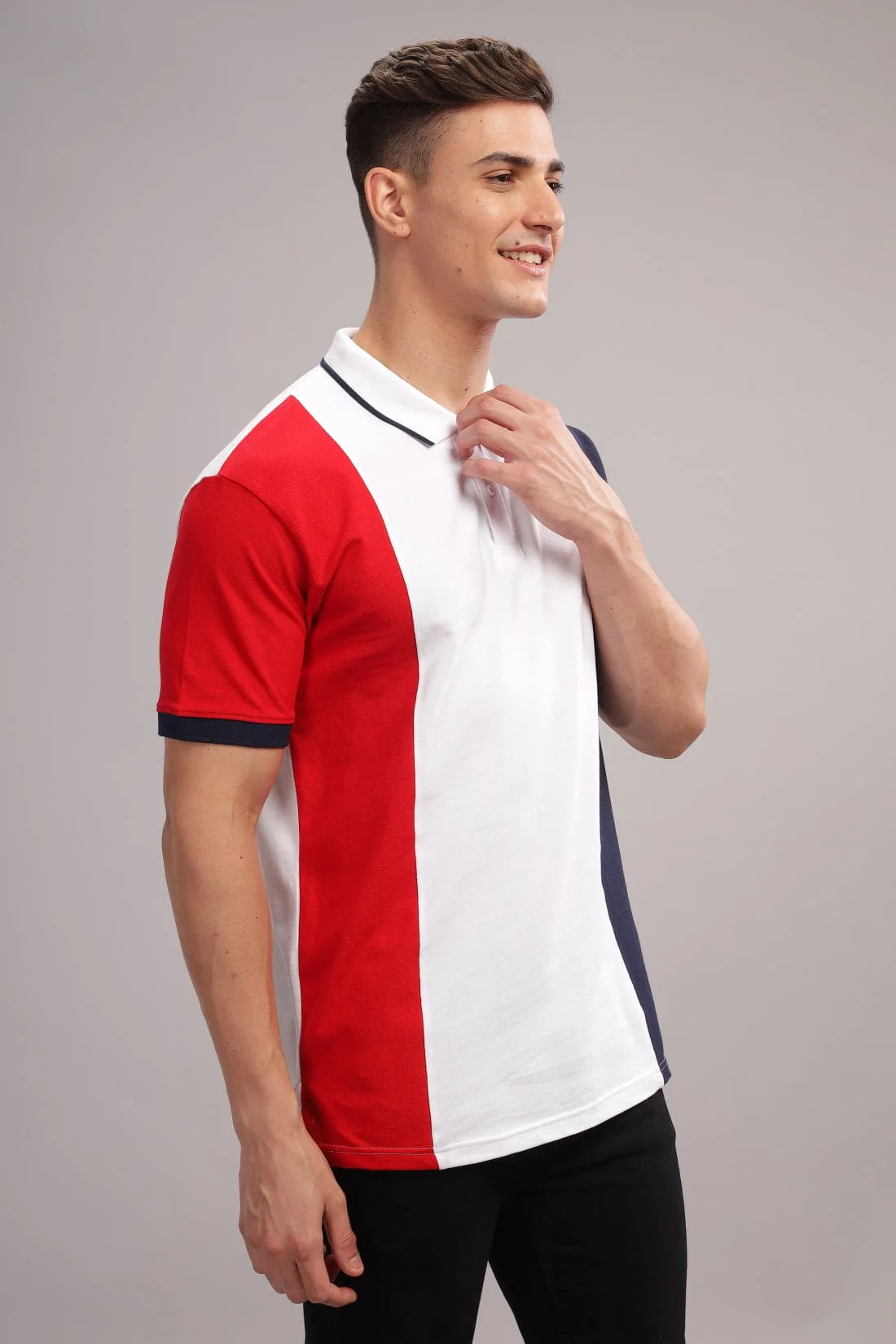 Cotton Polo T-shirt - Image 5