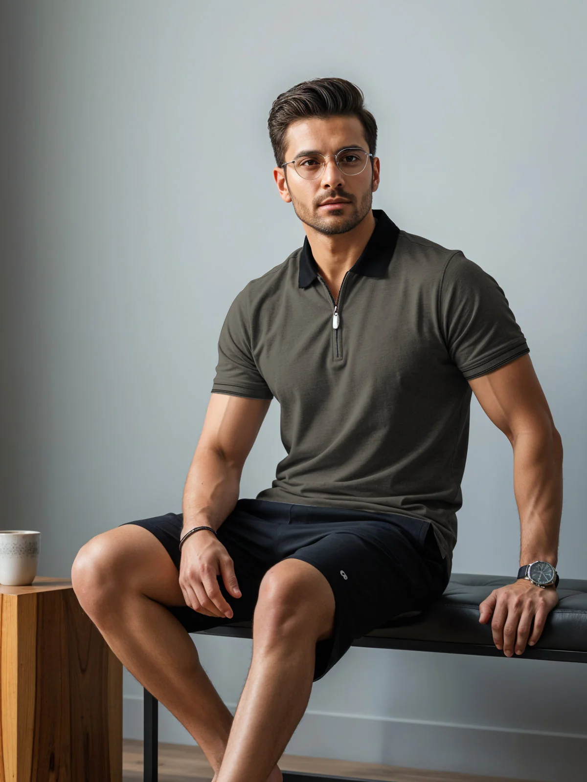 Plain Polo T-shirt - Image 61