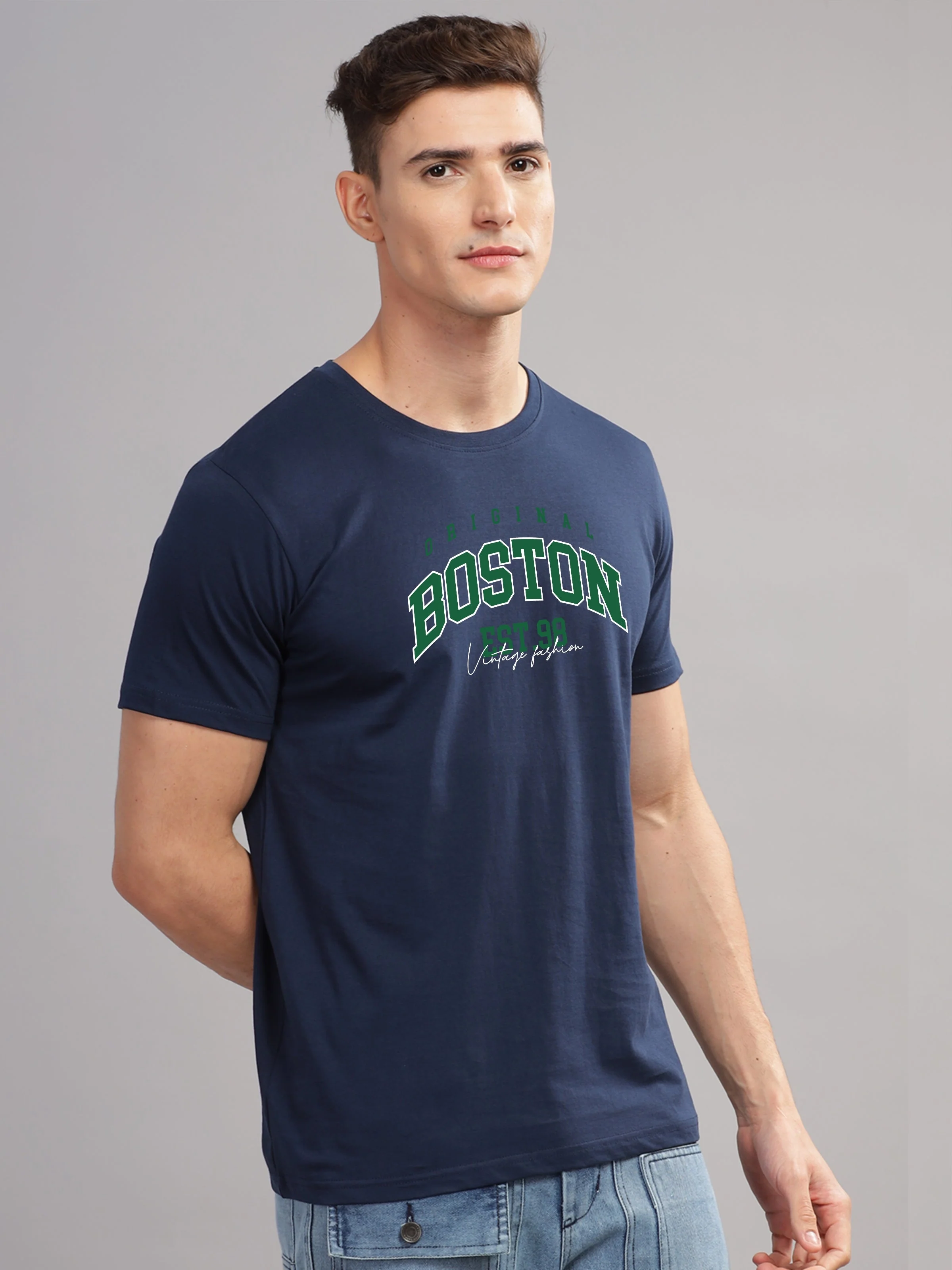 Premium Cotton Graphic Printed Tshirt - Image 36