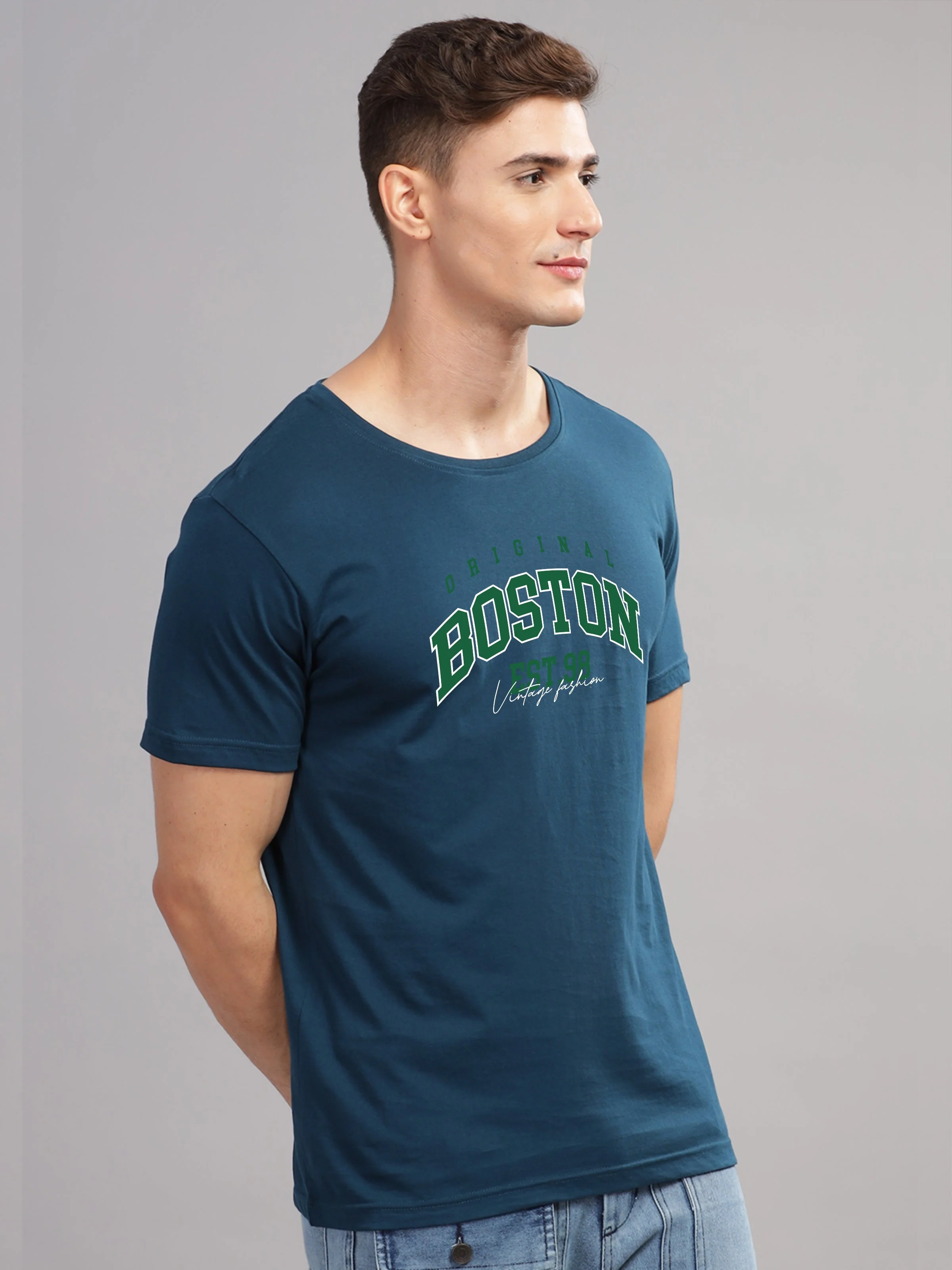 Premium Cotton Graphic Printed Tshirt - Image 71