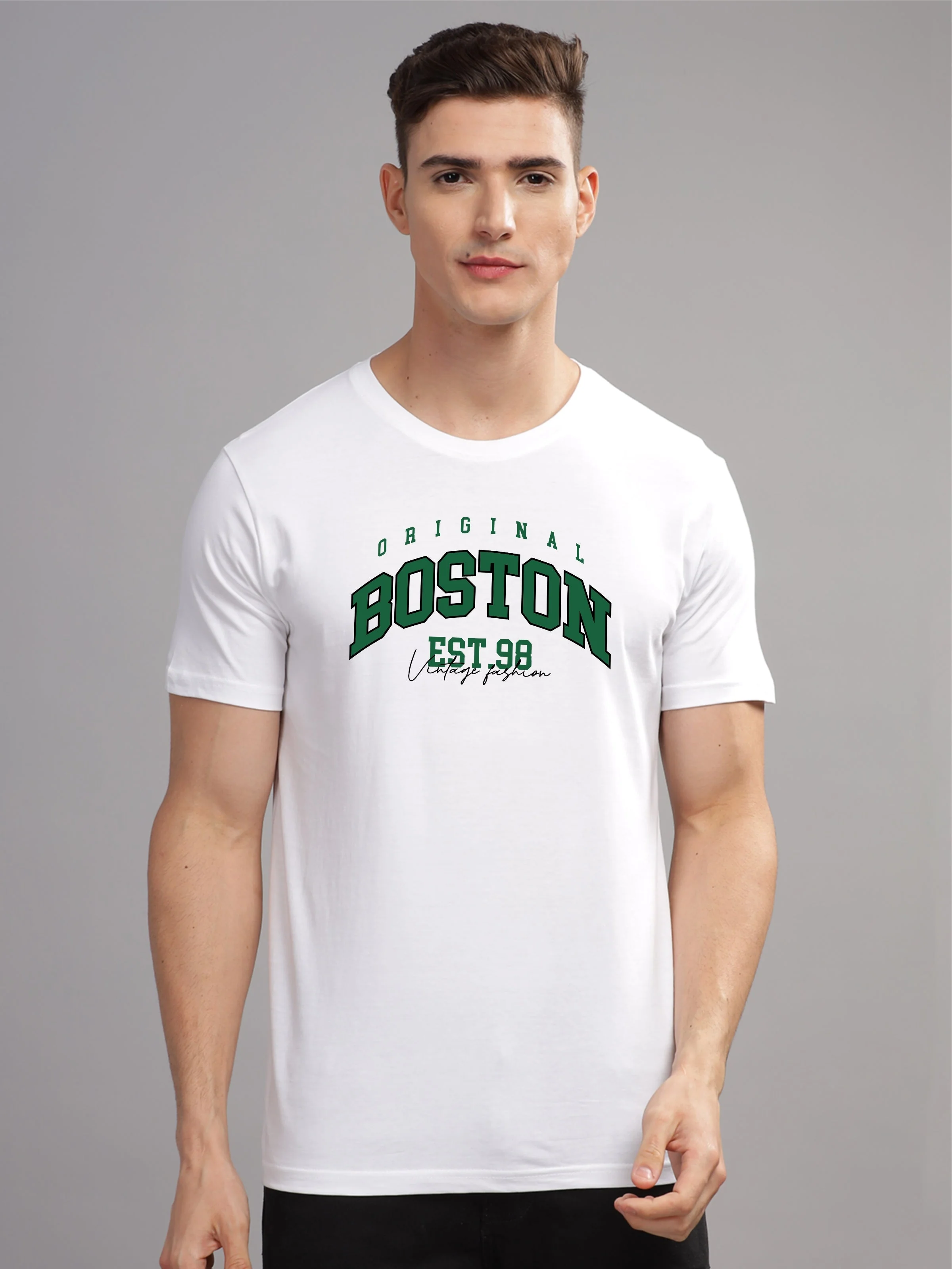 Premium Cotton Graphic Printed Tshirt - Image 72