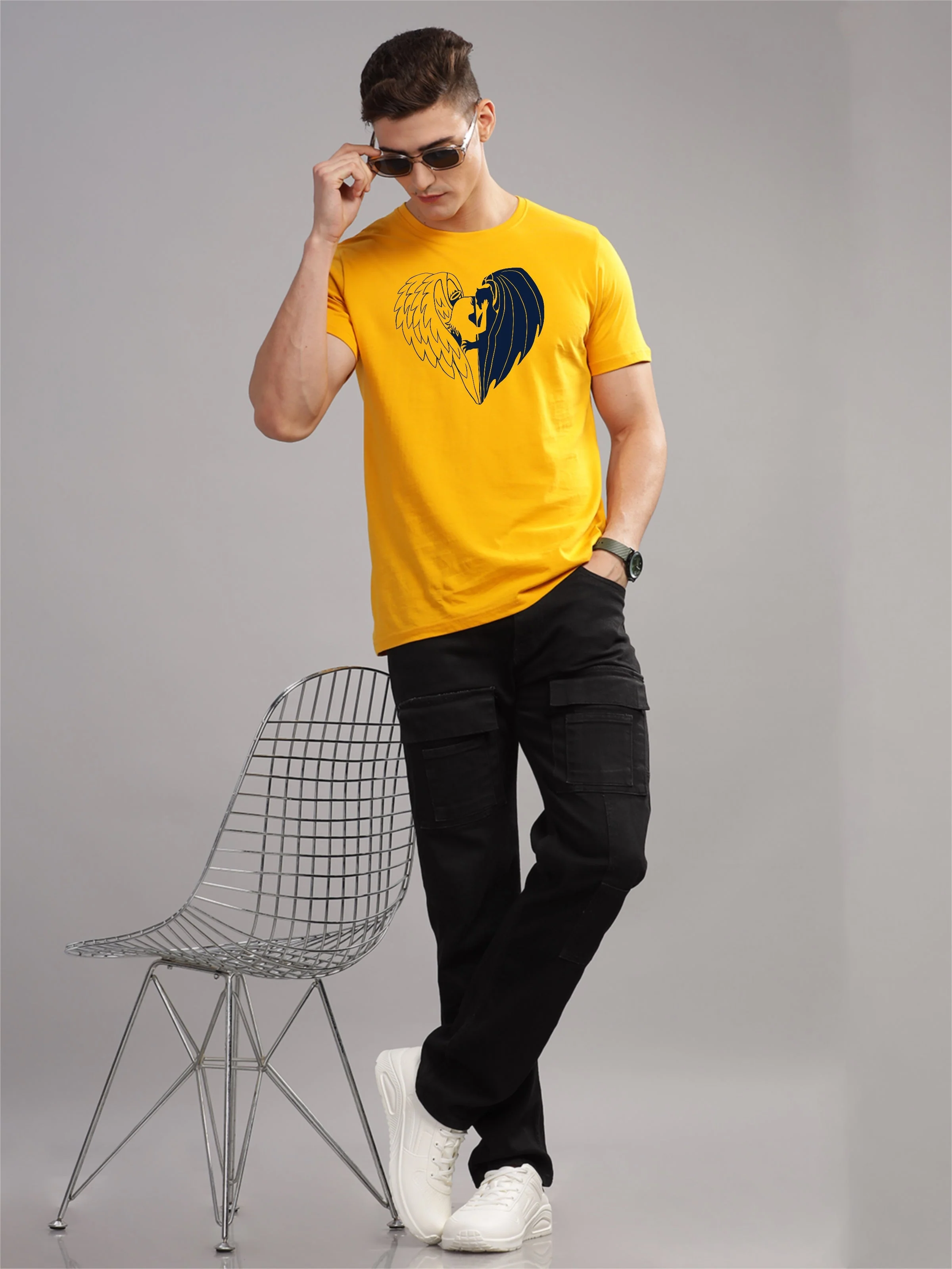 Premium Cotton Graphic Printed Tshirt - Image 26