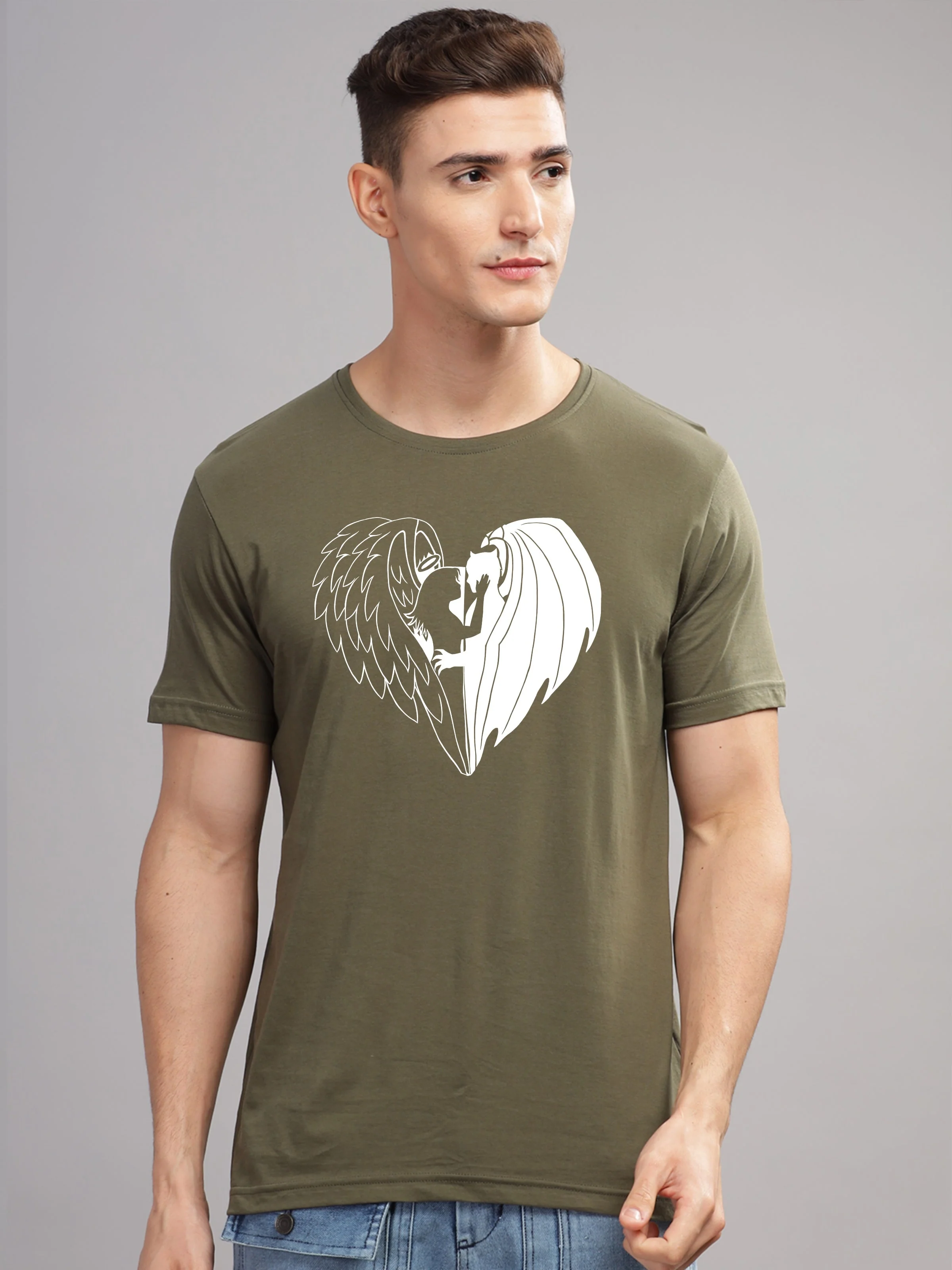 Premium Cotton Graphic Printed Tshirt - Image 37