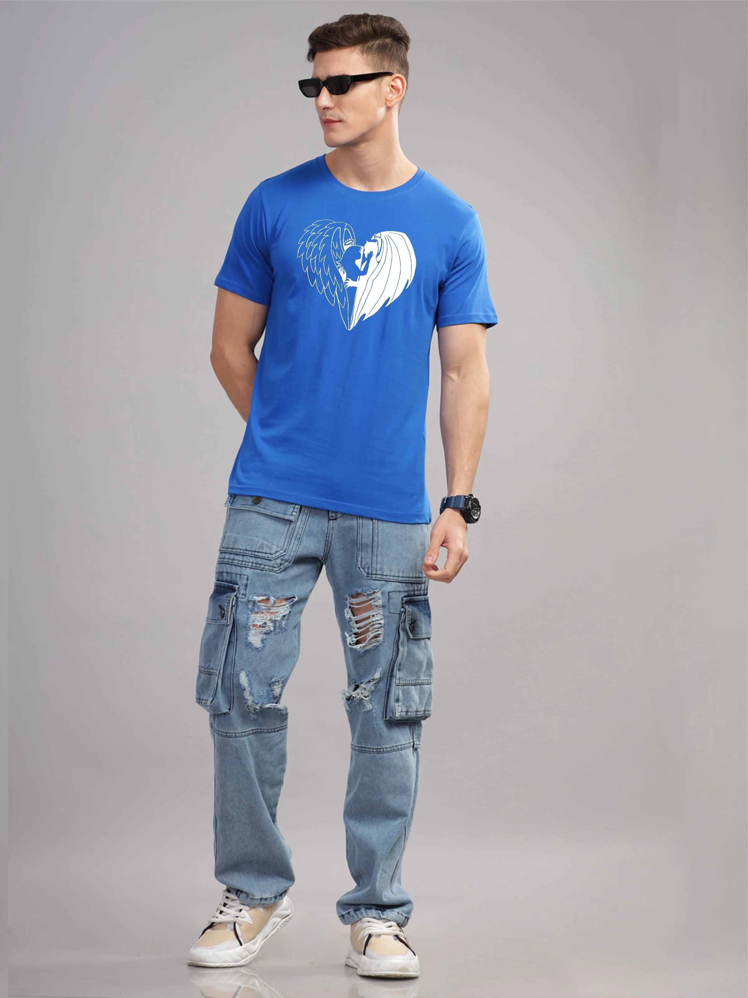 Premium Cotton Graphic Printed Tshirt - Image 55