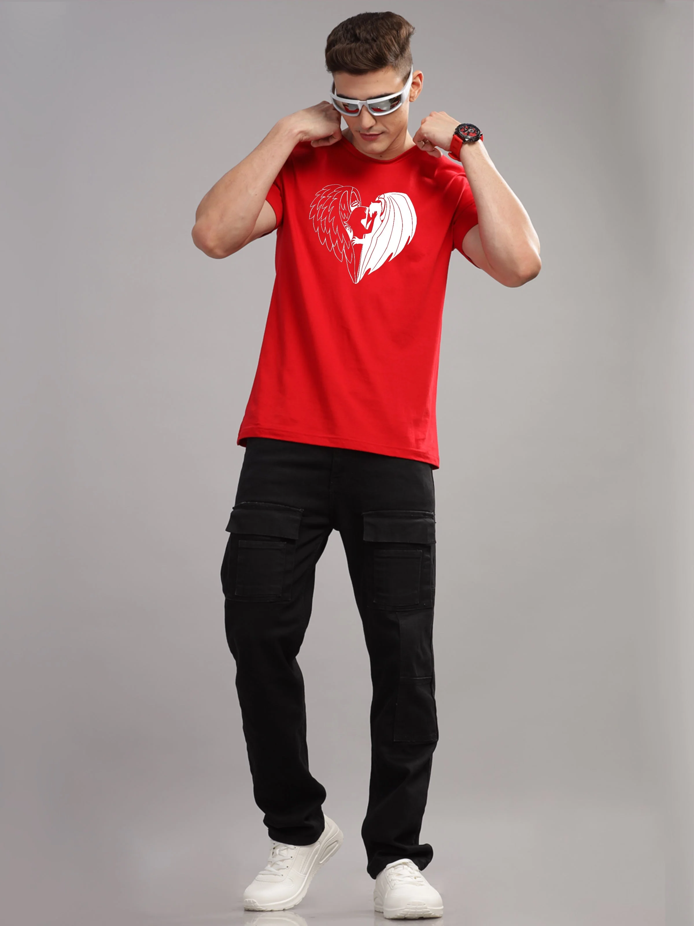Premium Cotton Graphic Printed Tshirt - Image 60