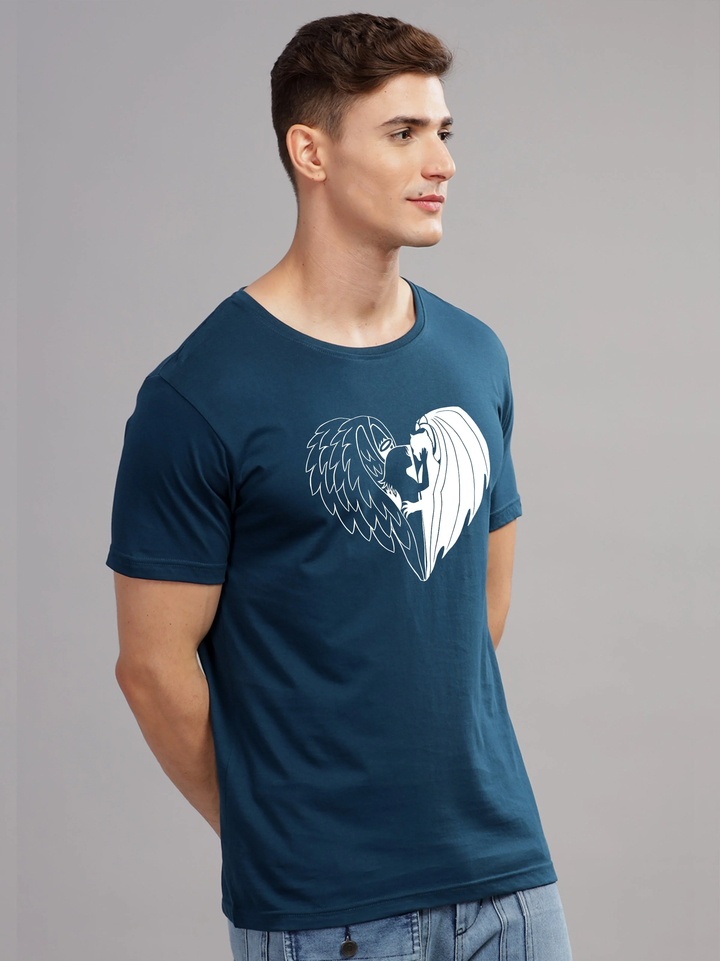 Premium Cotton Graphic Printed Tshirt - Image 69