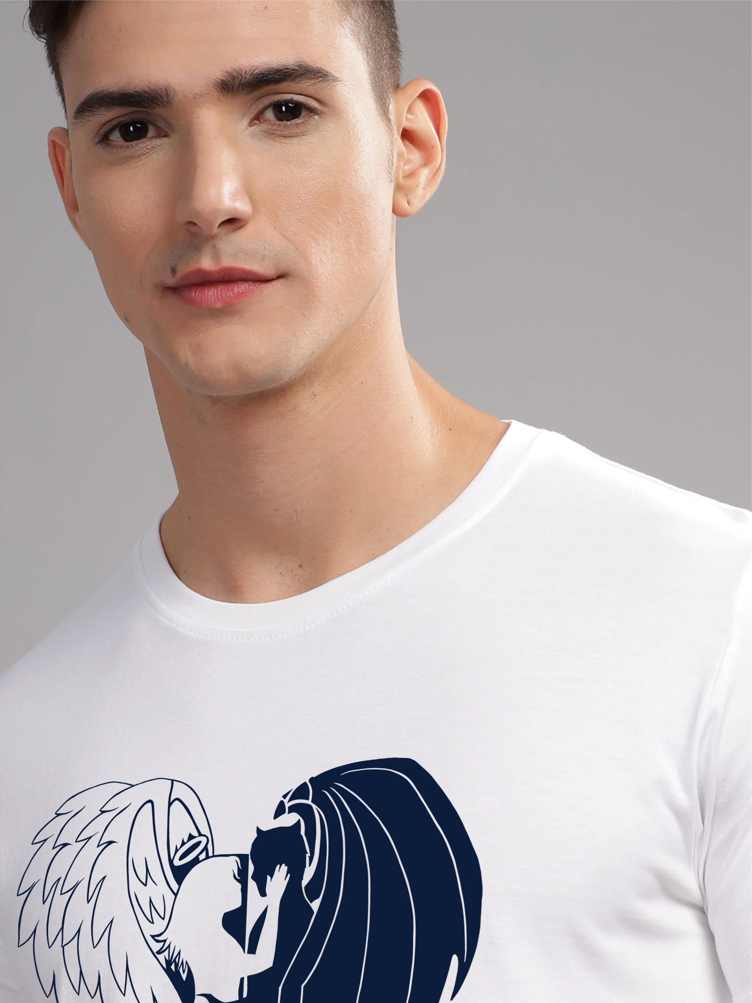 Premium Cotton Graphic Printed Tshirt - Image 73