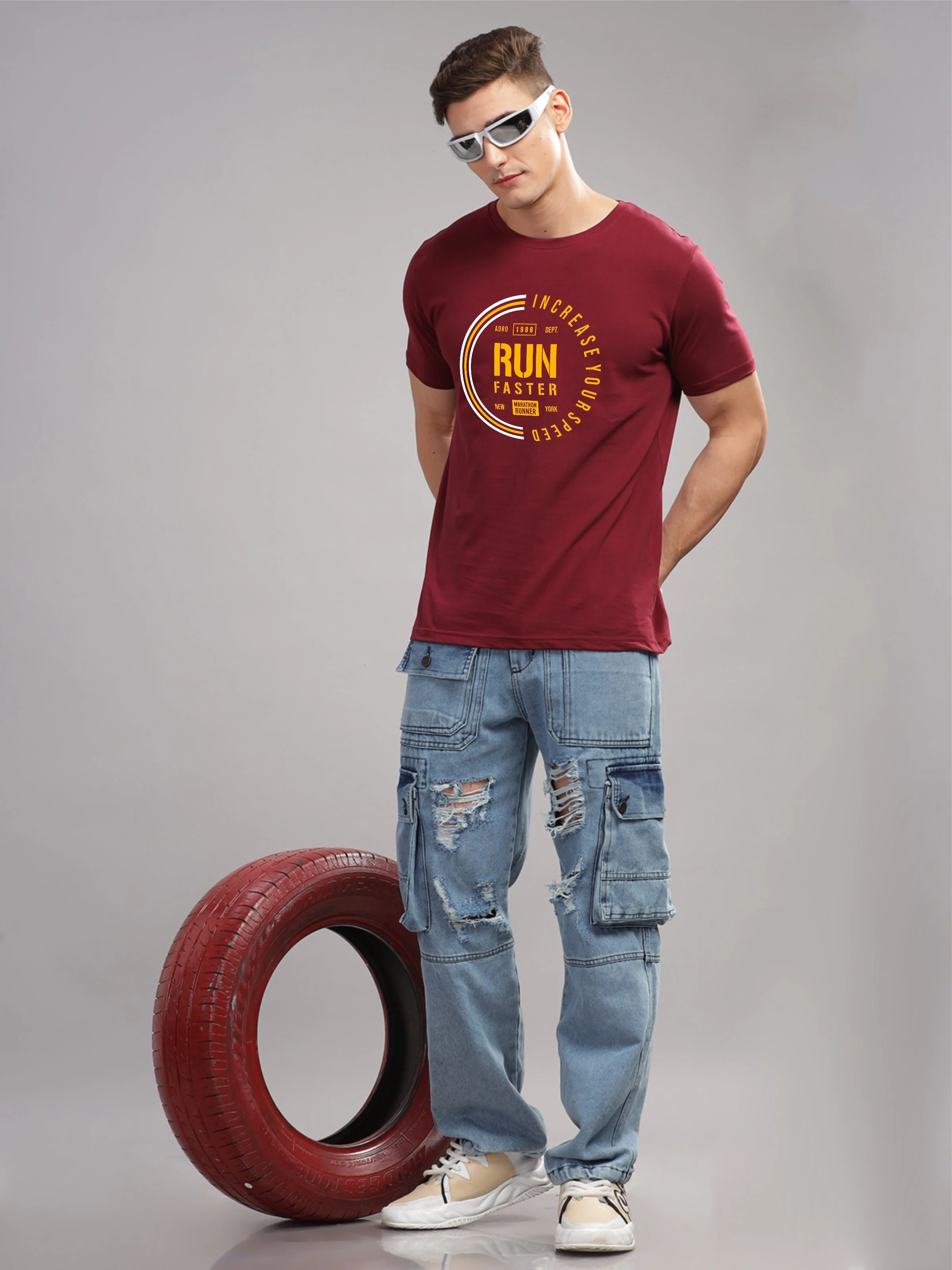 Premium Cotton Graphic Printed Tshirt - Image 3