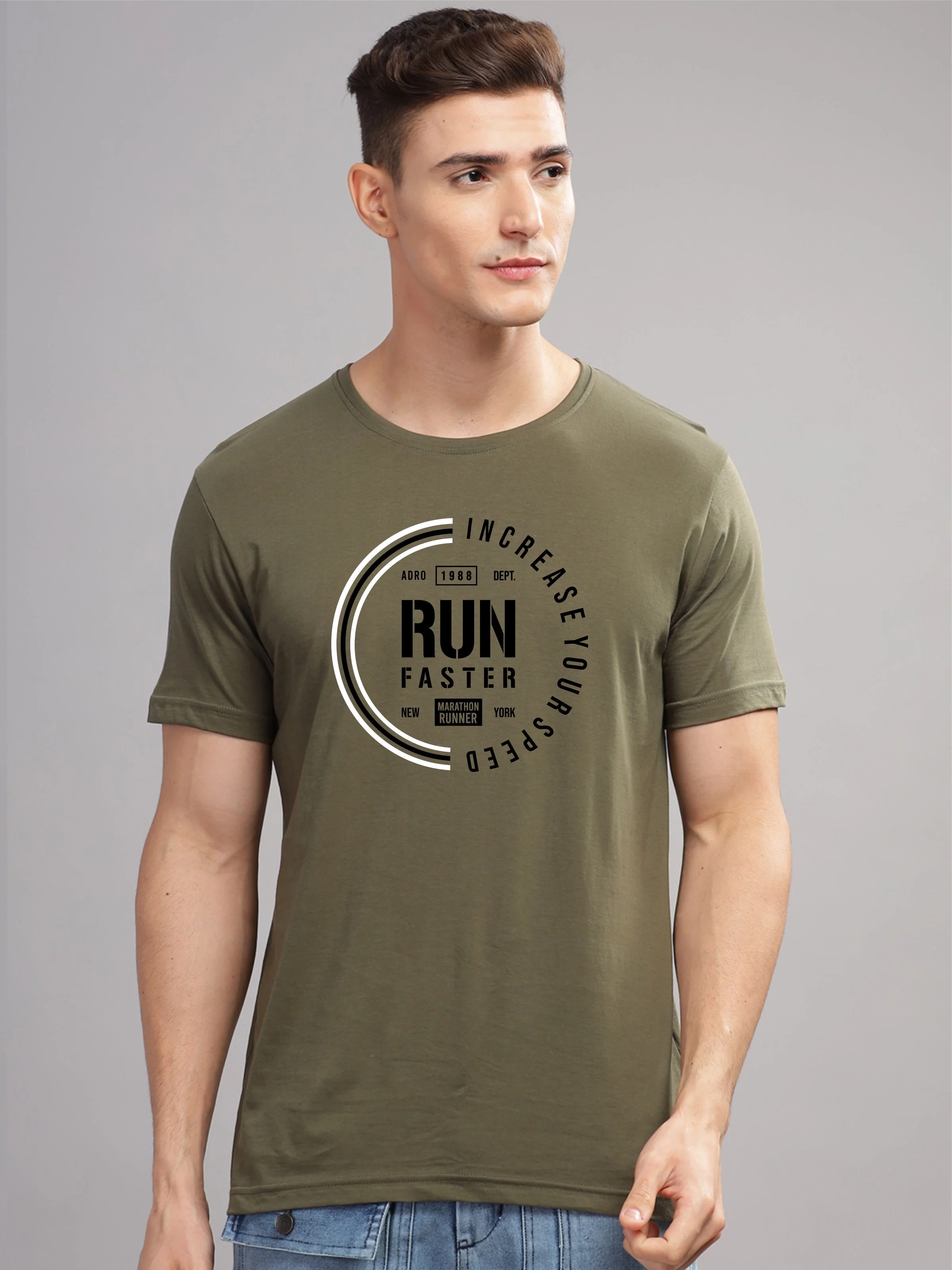 Premium Cotton Graphic Printed Tshirt - Image 37