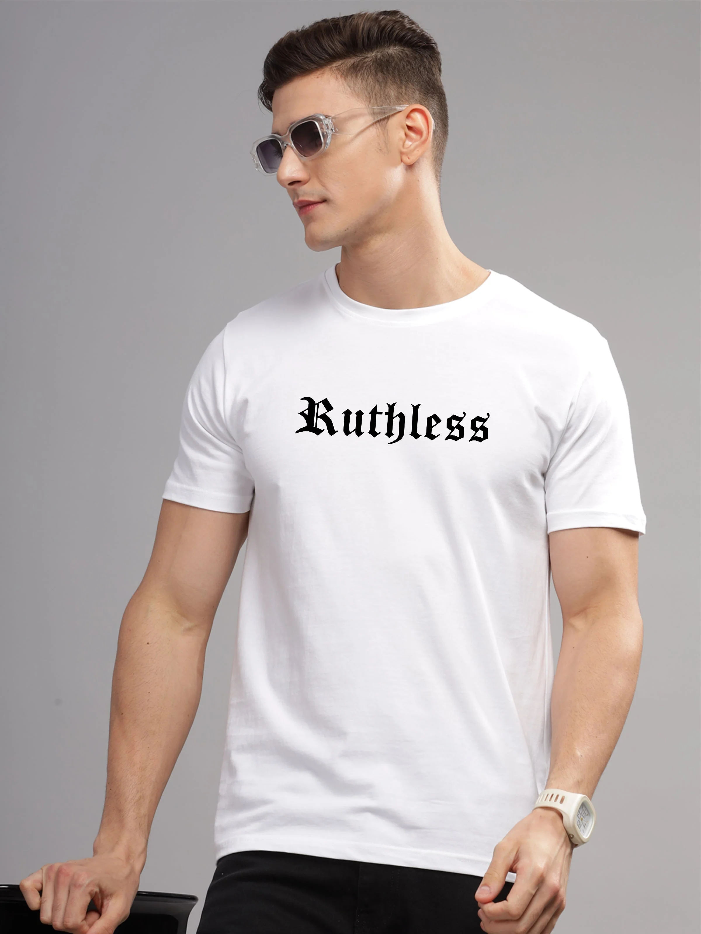 Premium Cotton Graphic Printed Tshirt - Image 75