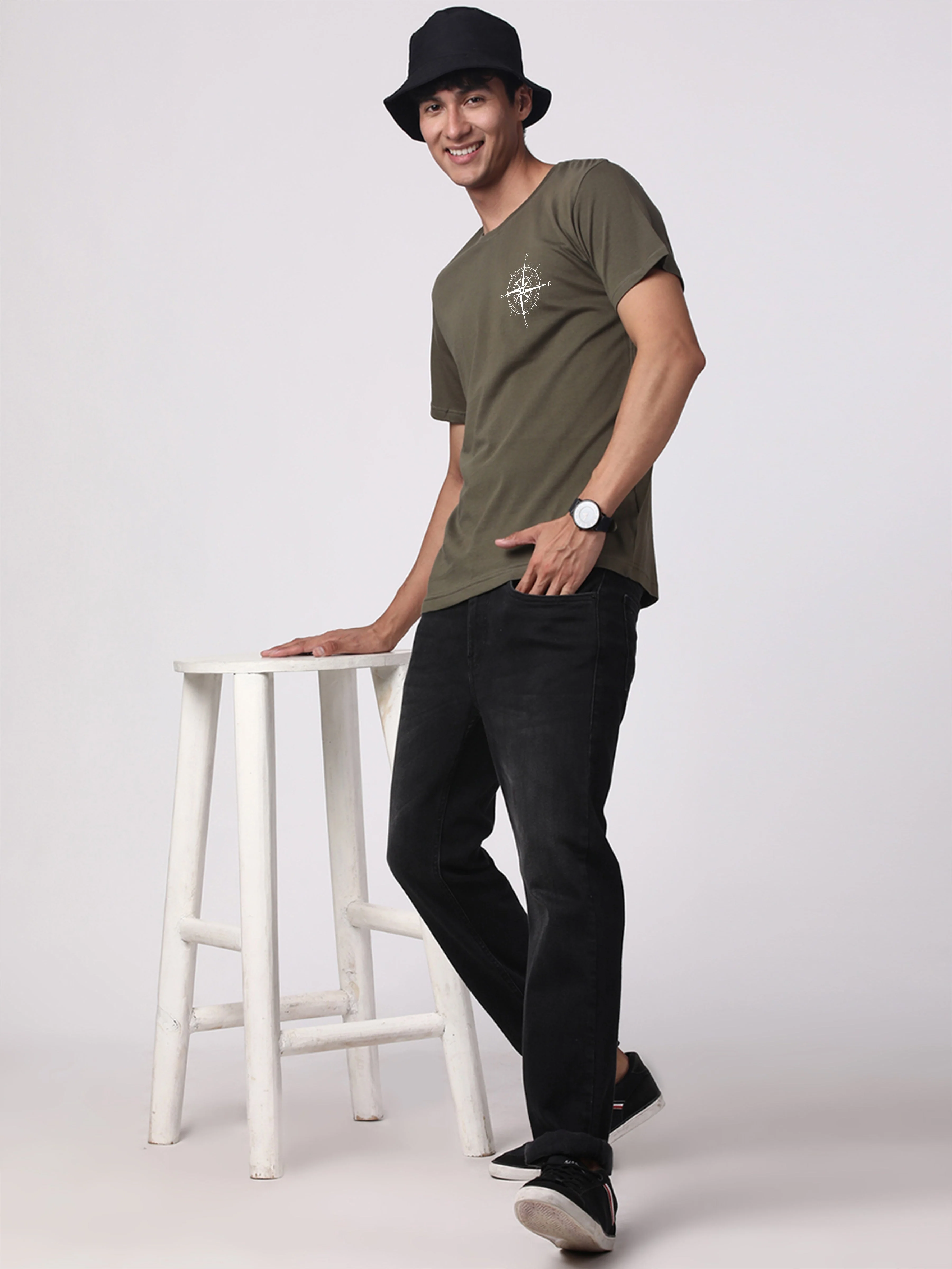Graphic Printed T-shirt - Image 47