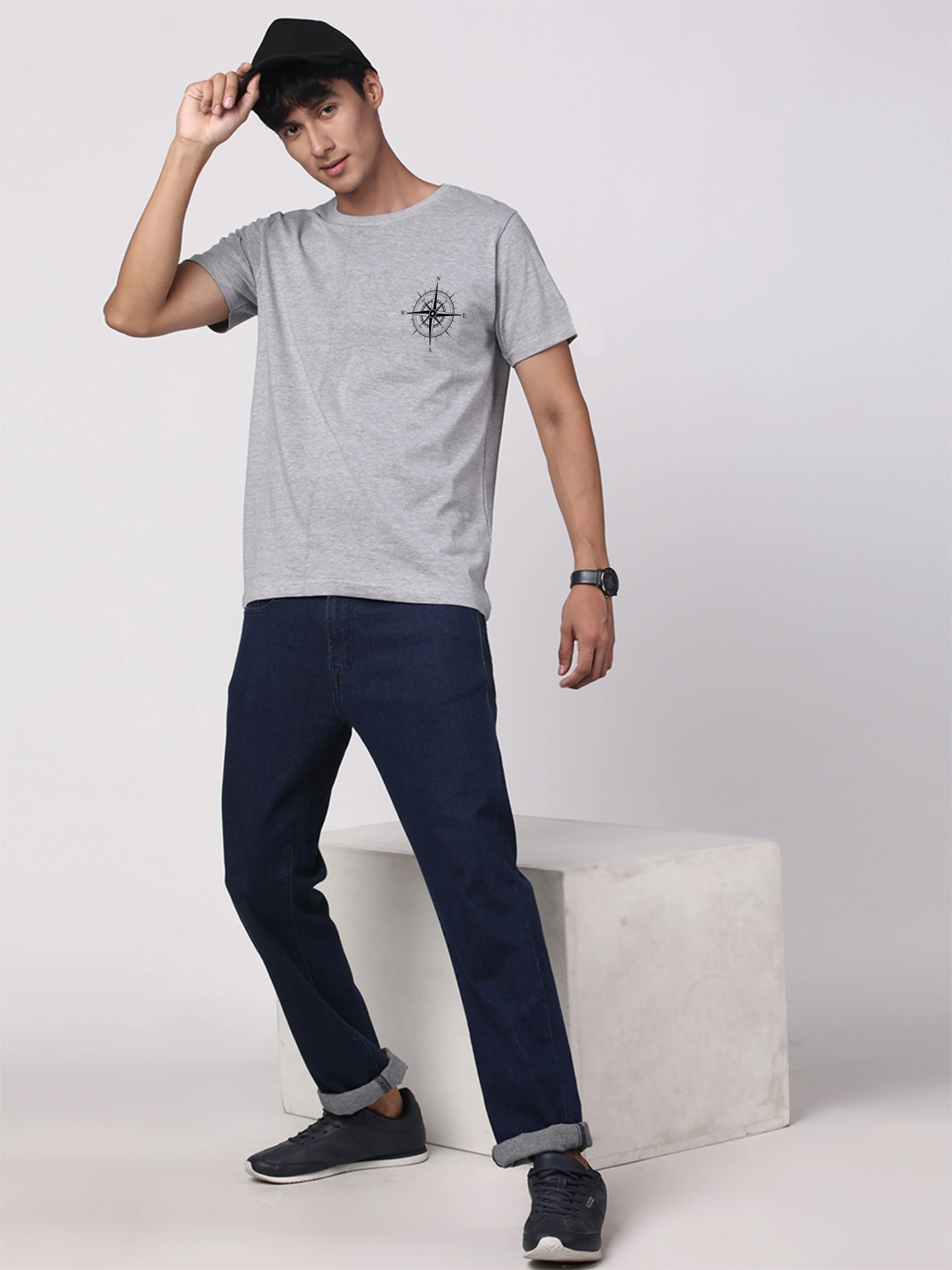 Graphic Printed T-shirt - Image 71