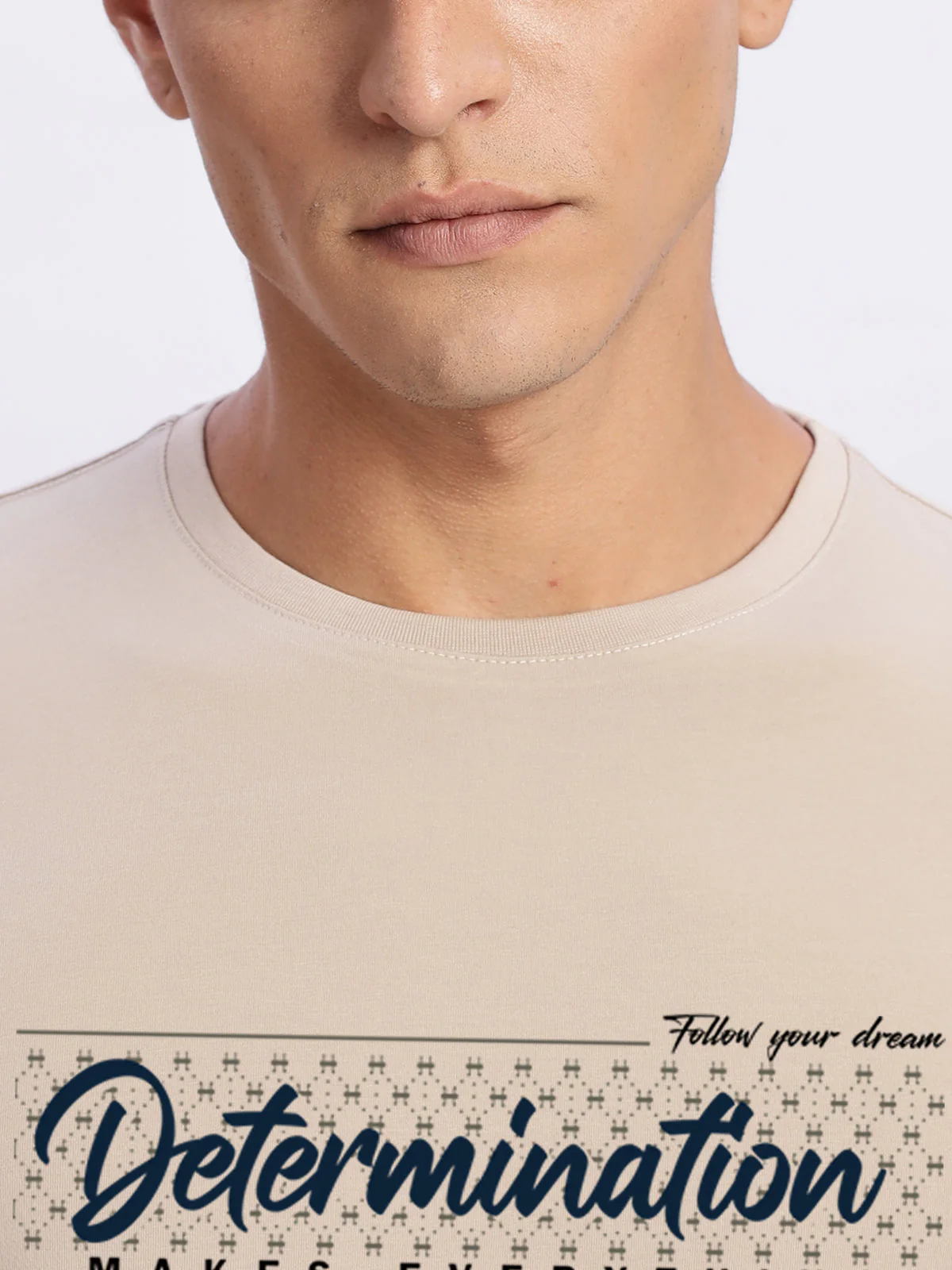 Lycra Cotton Regular Fit T-Shirt - Image 2