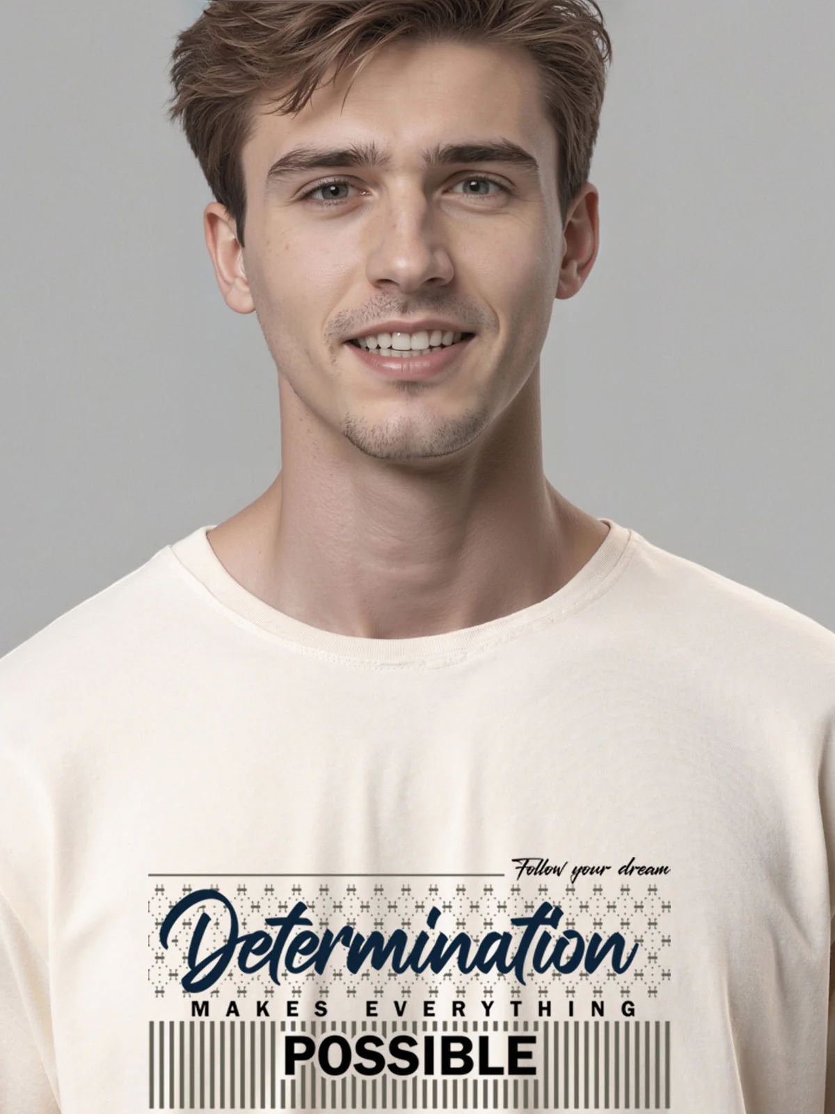 Lycra Cotton Regular Fit T-Shirt - Image 62