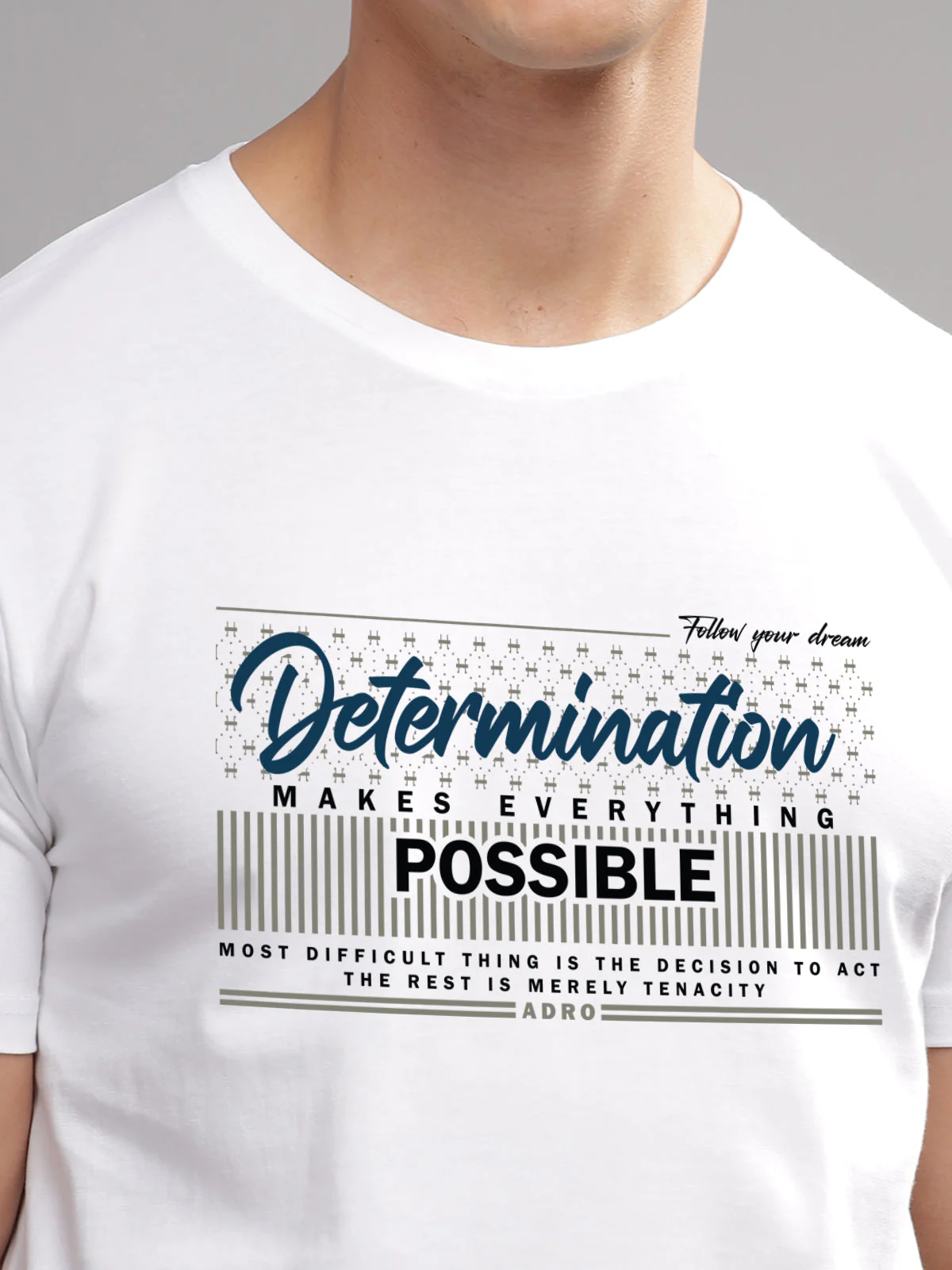 Lycra Cotton Regular Fit T-Shirt - Image 57