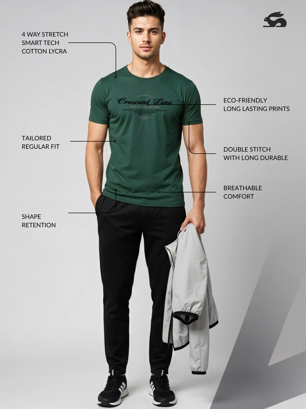 Casual Streetwear Graphic Tee - Image 12